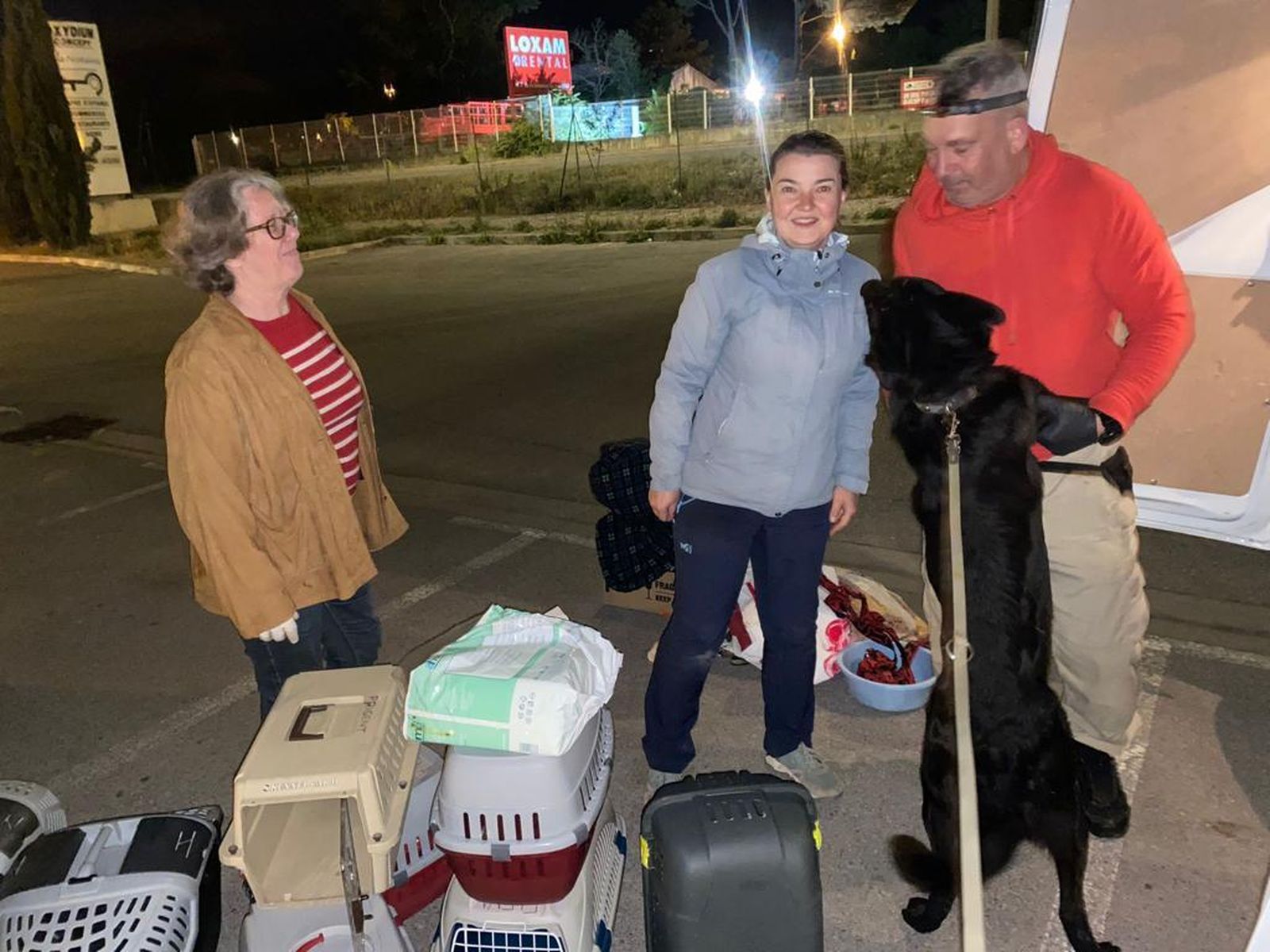Javier Camaño, durante una para en Francia