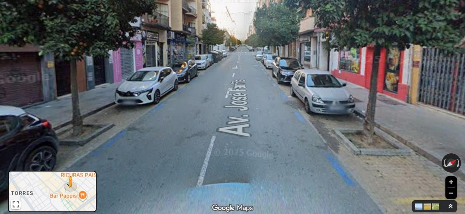 Avenida José Fariñas.