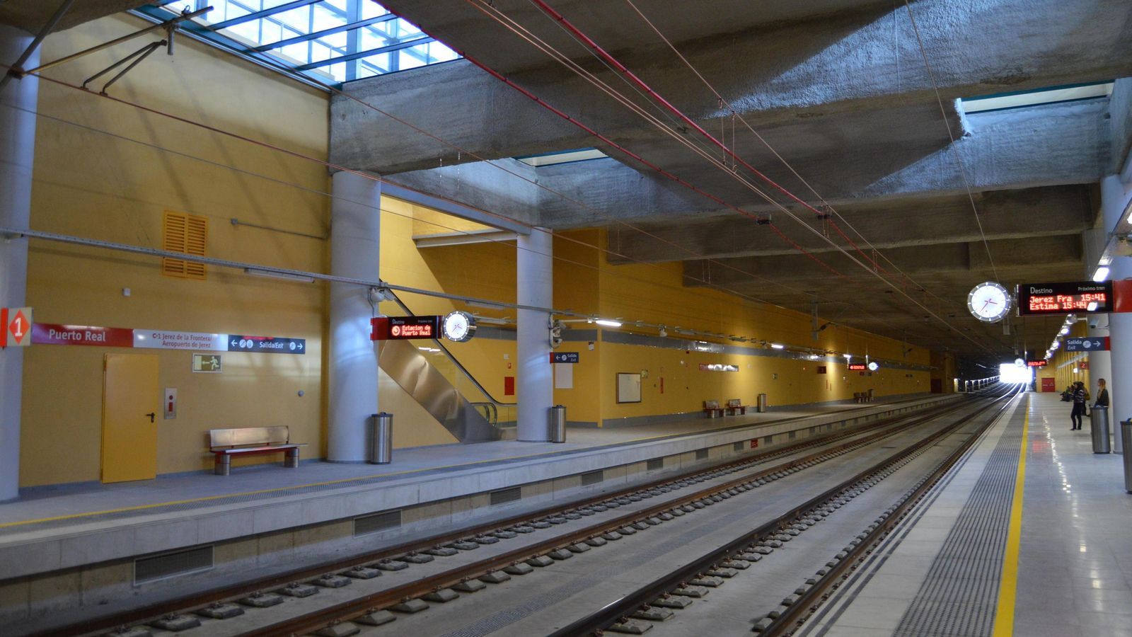 Estación en San Fernando.
