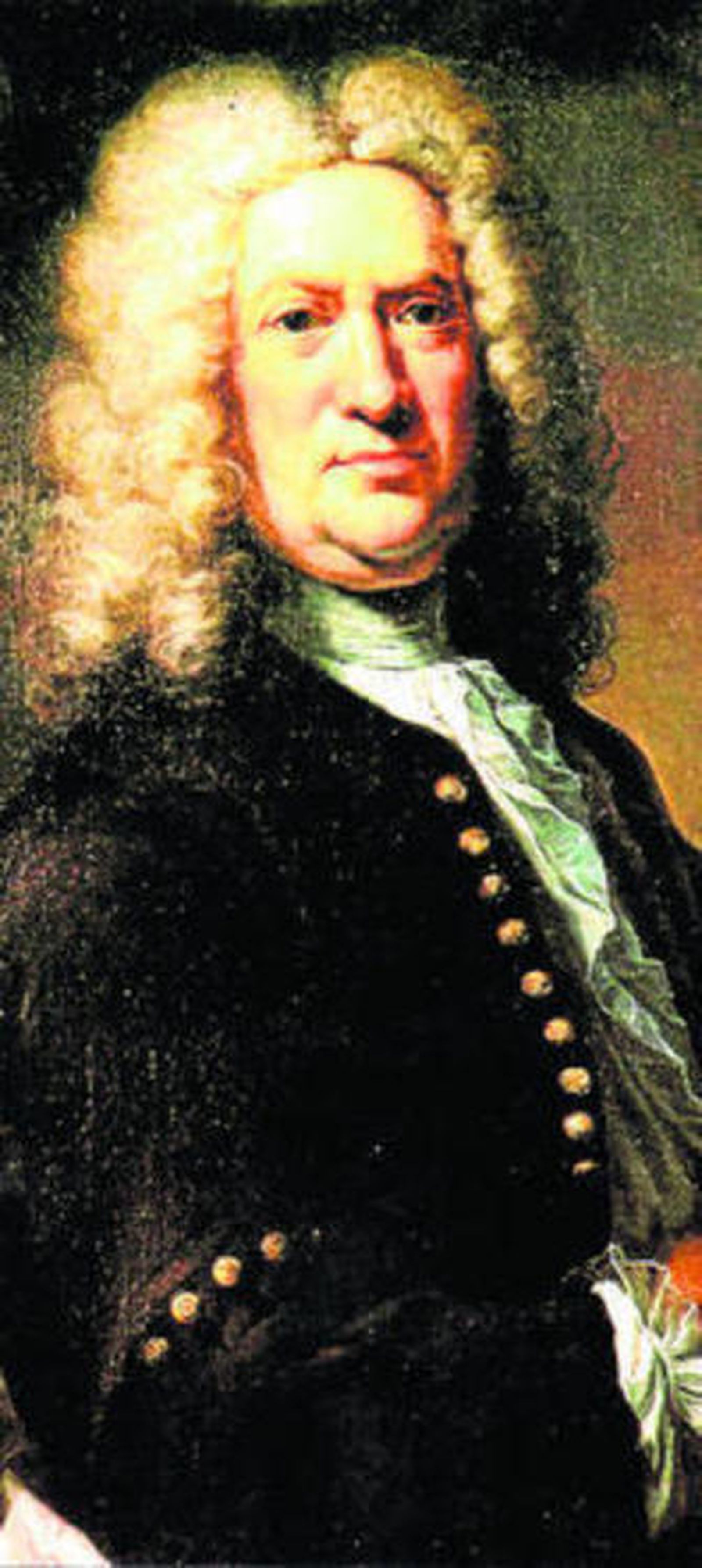 Bach retratado por A. Pesne (1747).