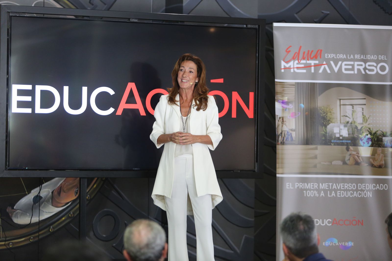 La presidenta y fundadora de EducAcción, Sonia Díez.