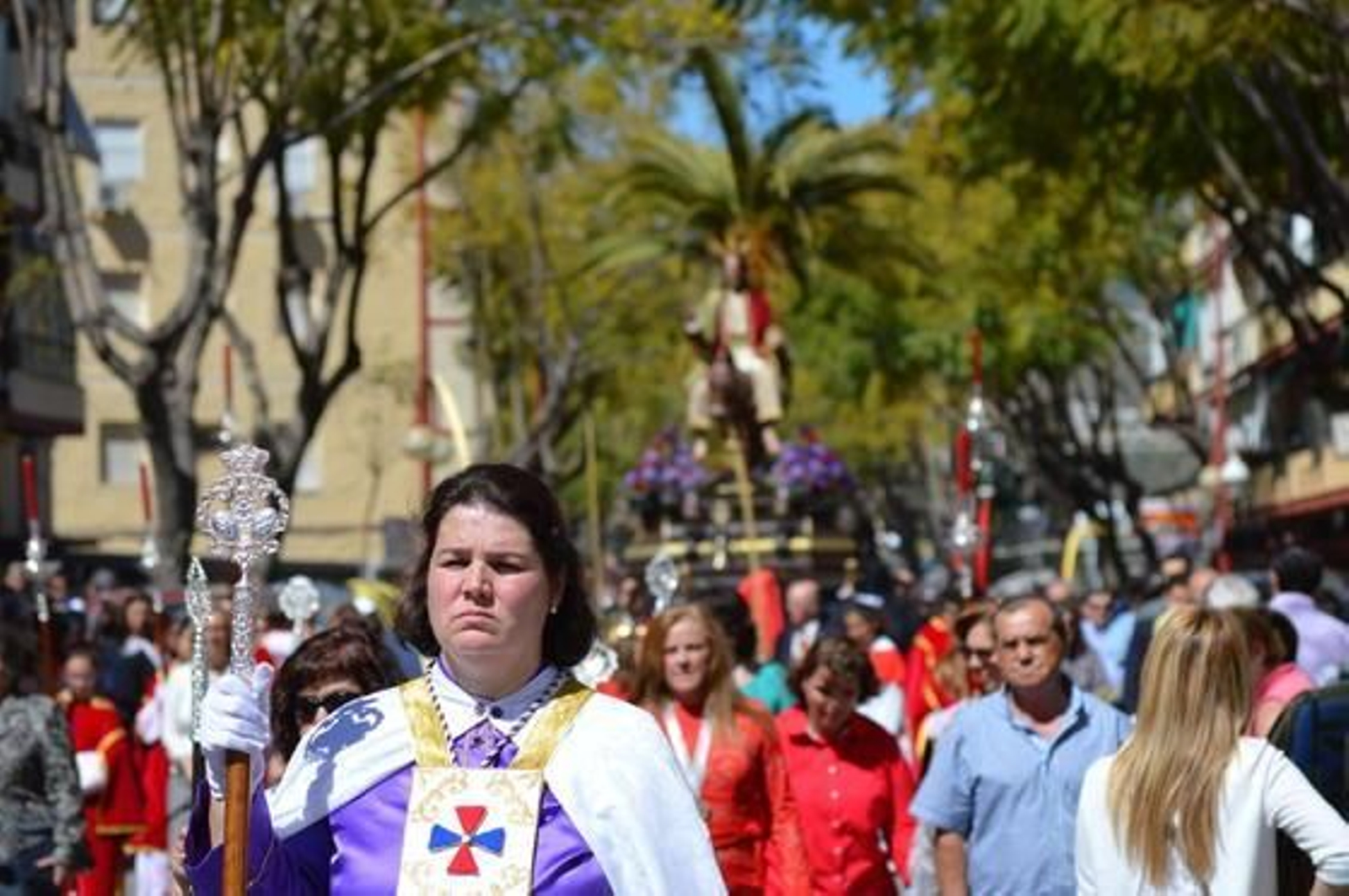 Procesión de la Pollinica por las calles del centro de Fuengirola.

Foto: Mayte Cortés / Elisa Moreno