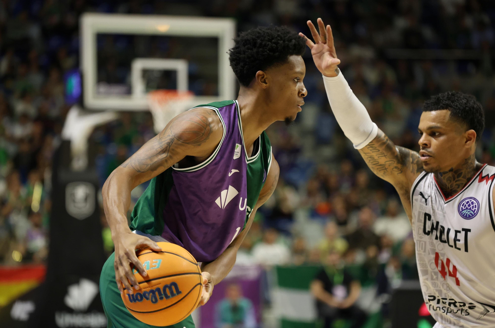 El Unicaja-Cholet Basket, en imágenes