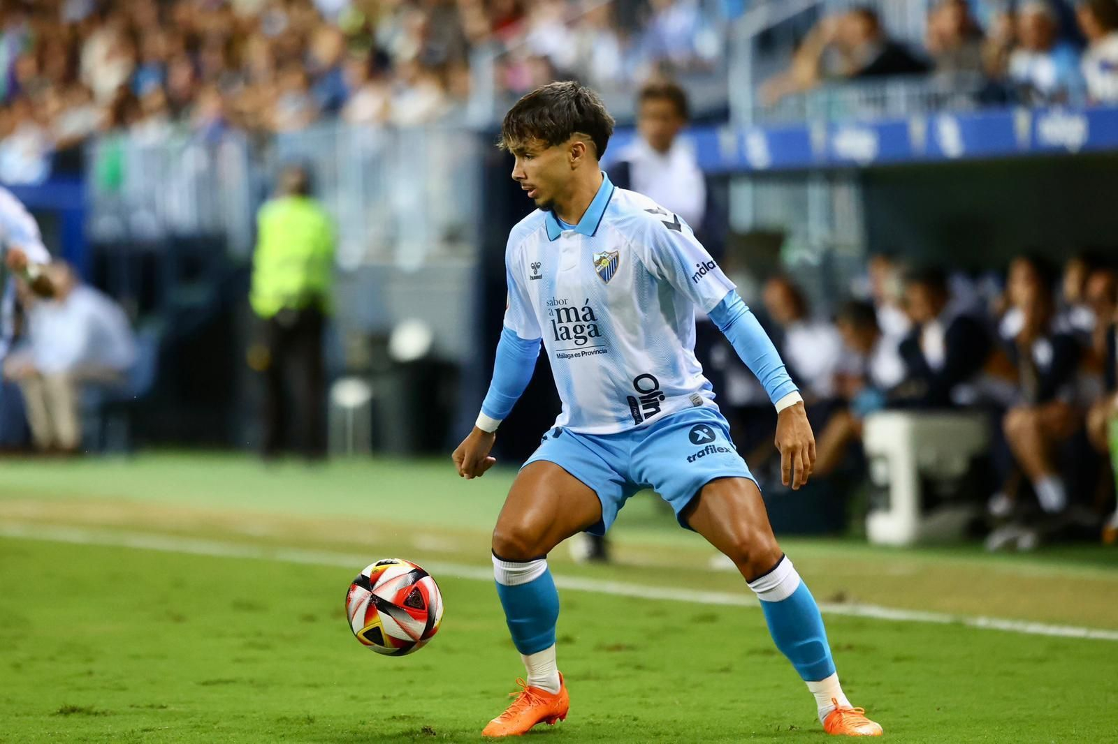 El Málaga CF - Real Madrid Castilla, en fotos