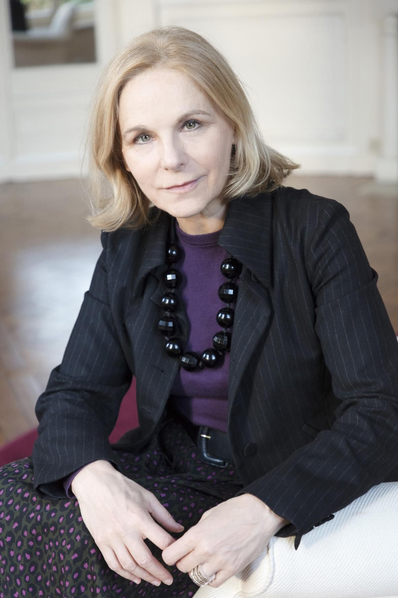 La autora francesa, en otra imagen cedida por su editorial francesa.