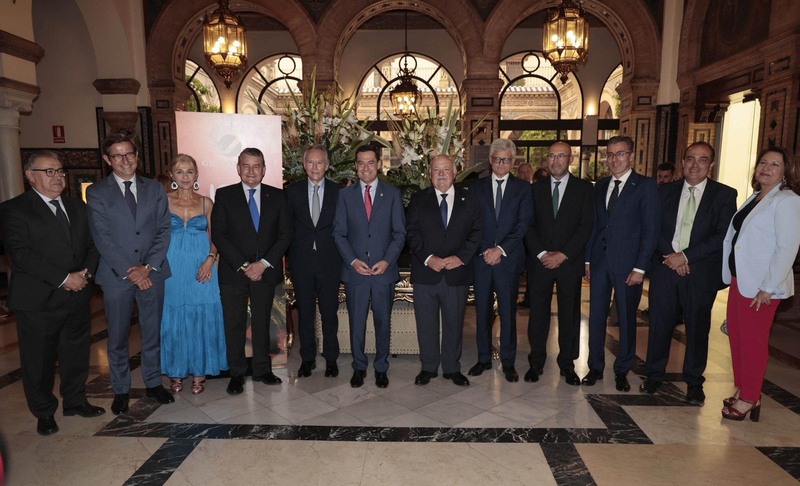 Juan Ignacio Zoido,  Jorge Paradela, Antonio Sanz, José Joly, Juanma Moreno, Jesús Aguirre, Pablo de Carvajal, Curro Ferraro, Joaquin Segovia, David fFrnández, Carmen Crespo