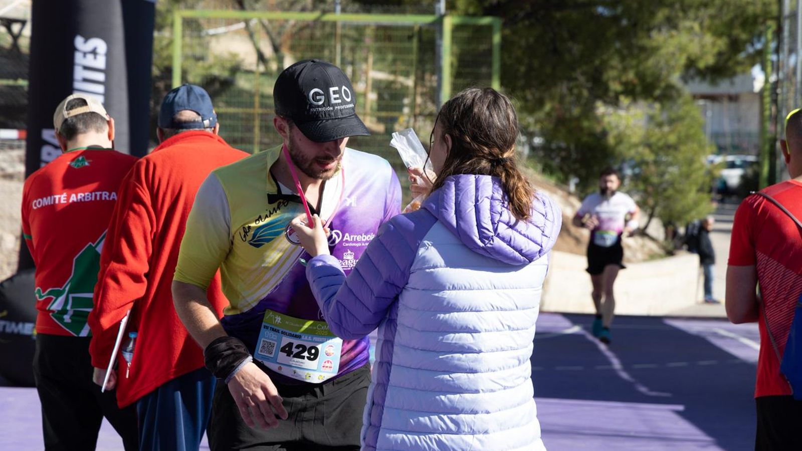 En imágenes: kilómetros para la esperanza de Celia en el CxM Trail Solidario IES Fuente de la Peña (I)