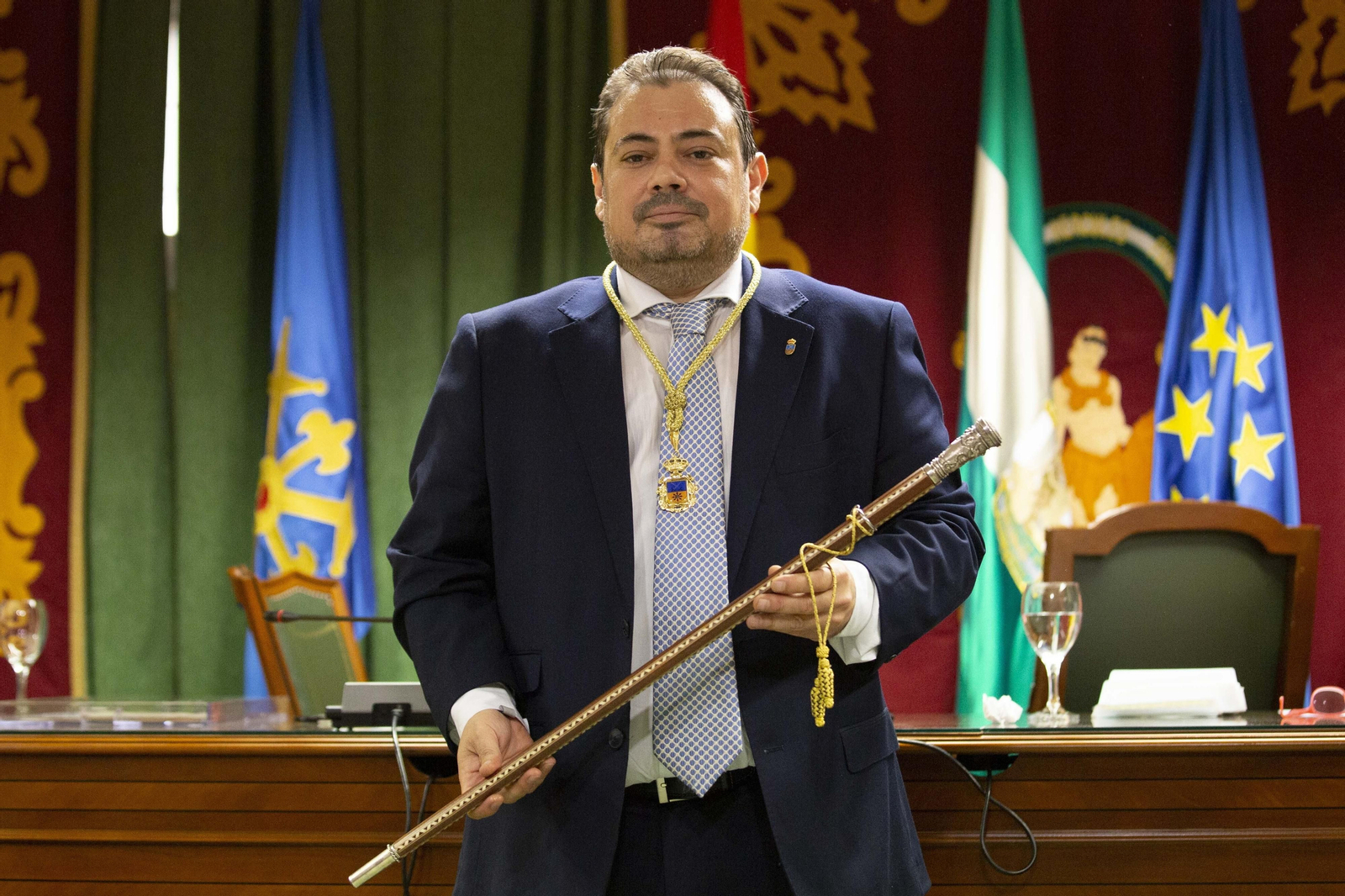 La constitución de los Ayuntamientos de Granada, en imágenes