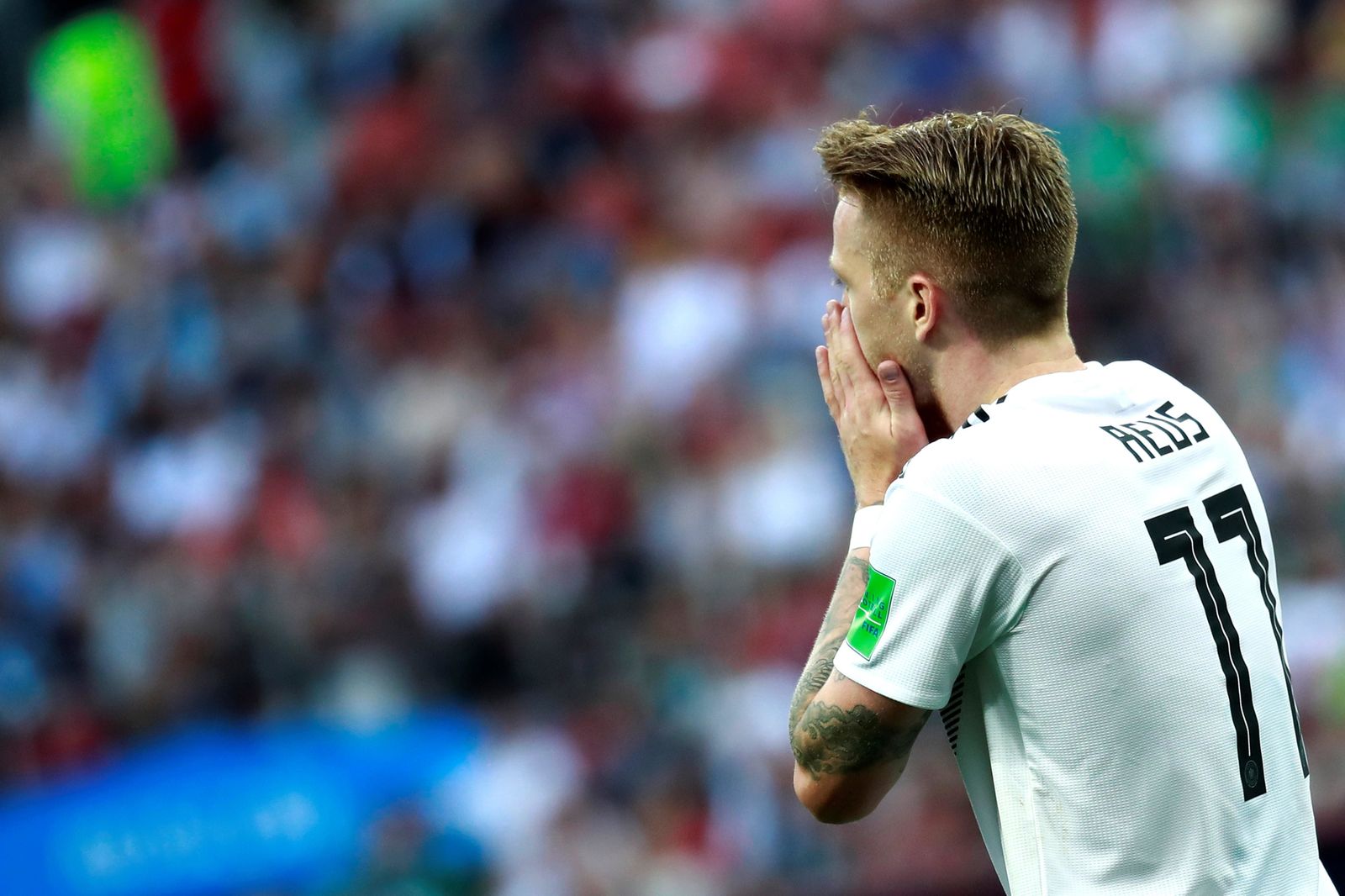 Las imágenes del Alemania-México