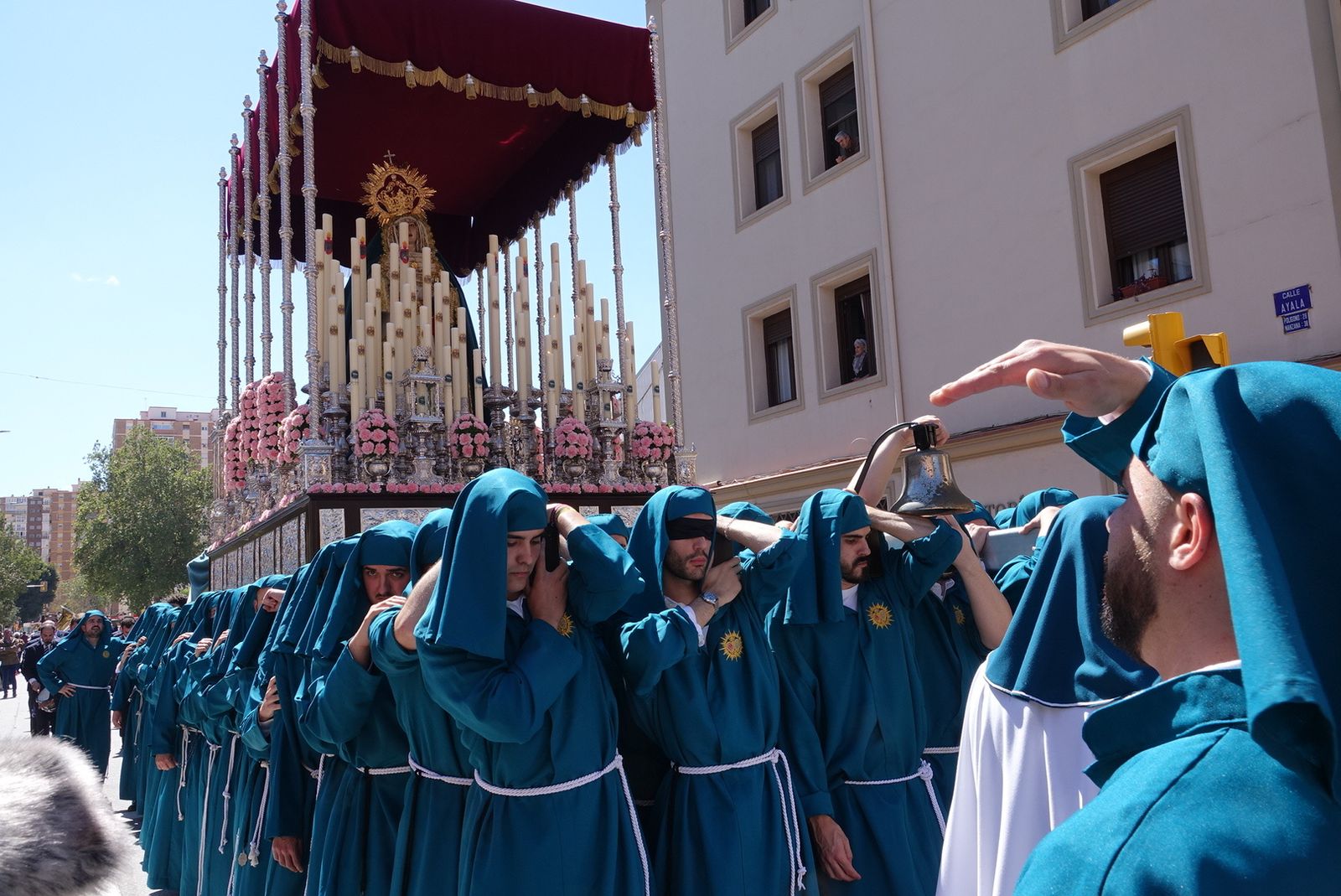 Las fotos de Mediadora, en el Miércoles Santo de Málaga