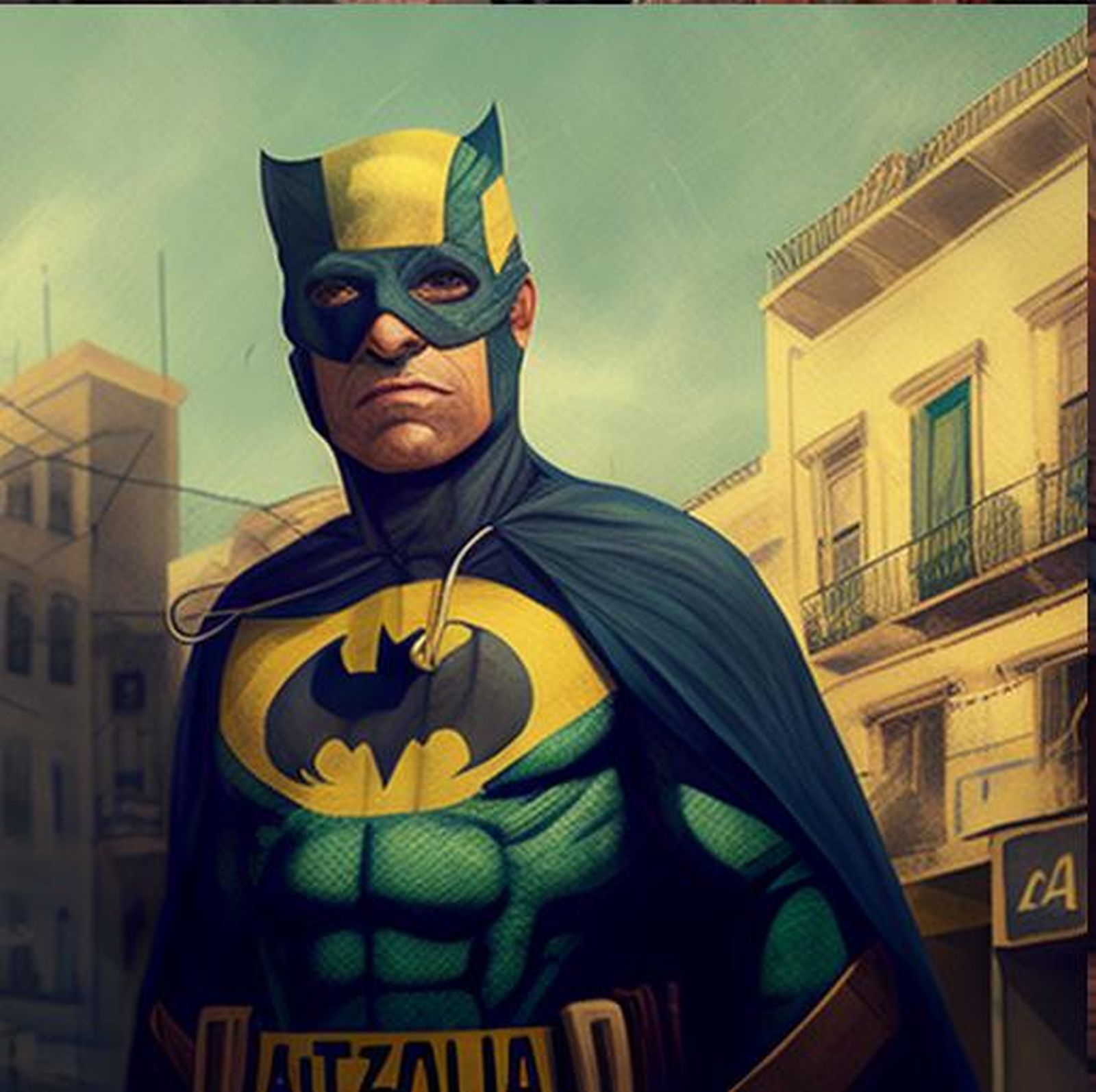 Las provincias andaluzas como superhéroes