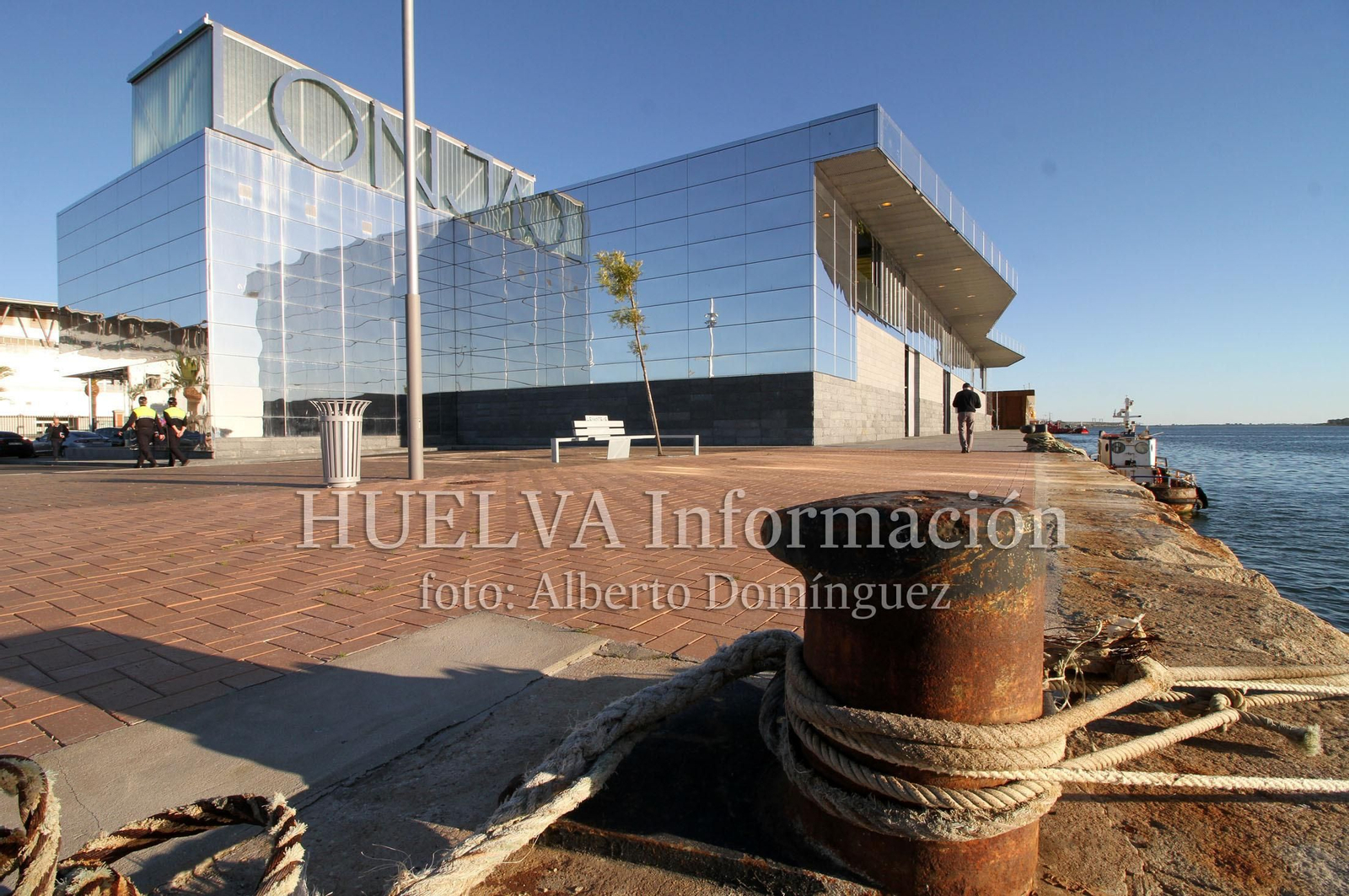 Inauguración de la Nueva Lonja del Puerto de Huelva, en imágenes