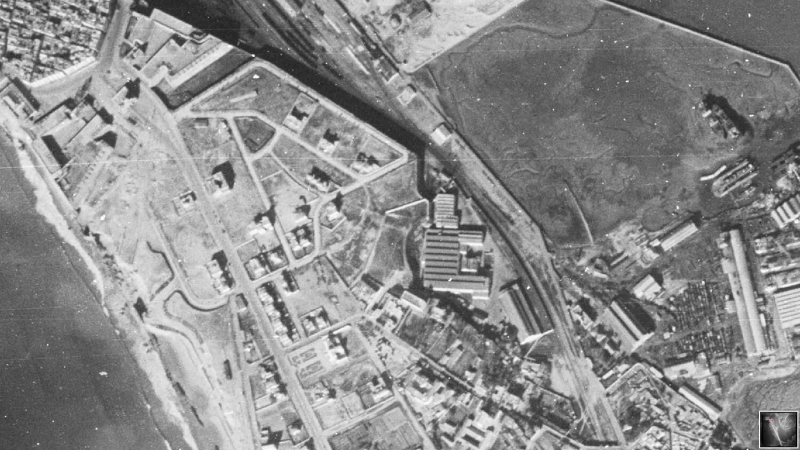 Imagen del vuelo americano de 1946.