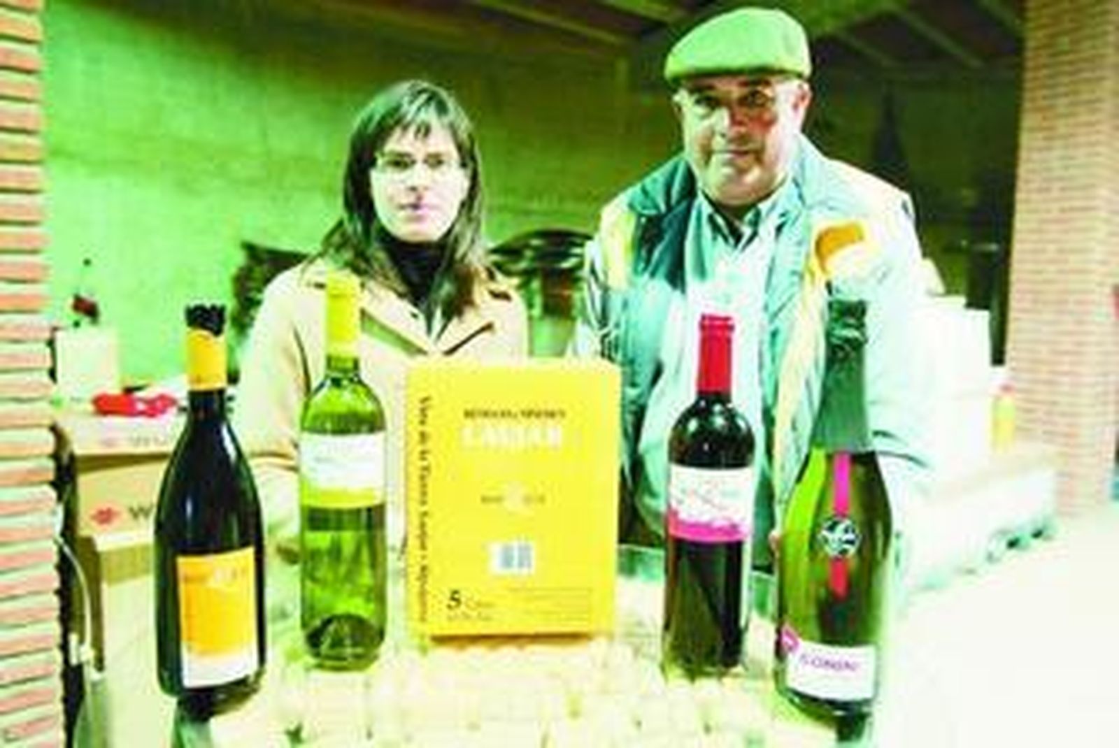 Gabriel Bosquet y su hija Virginia, enóloga, forman un tándem perfecto.