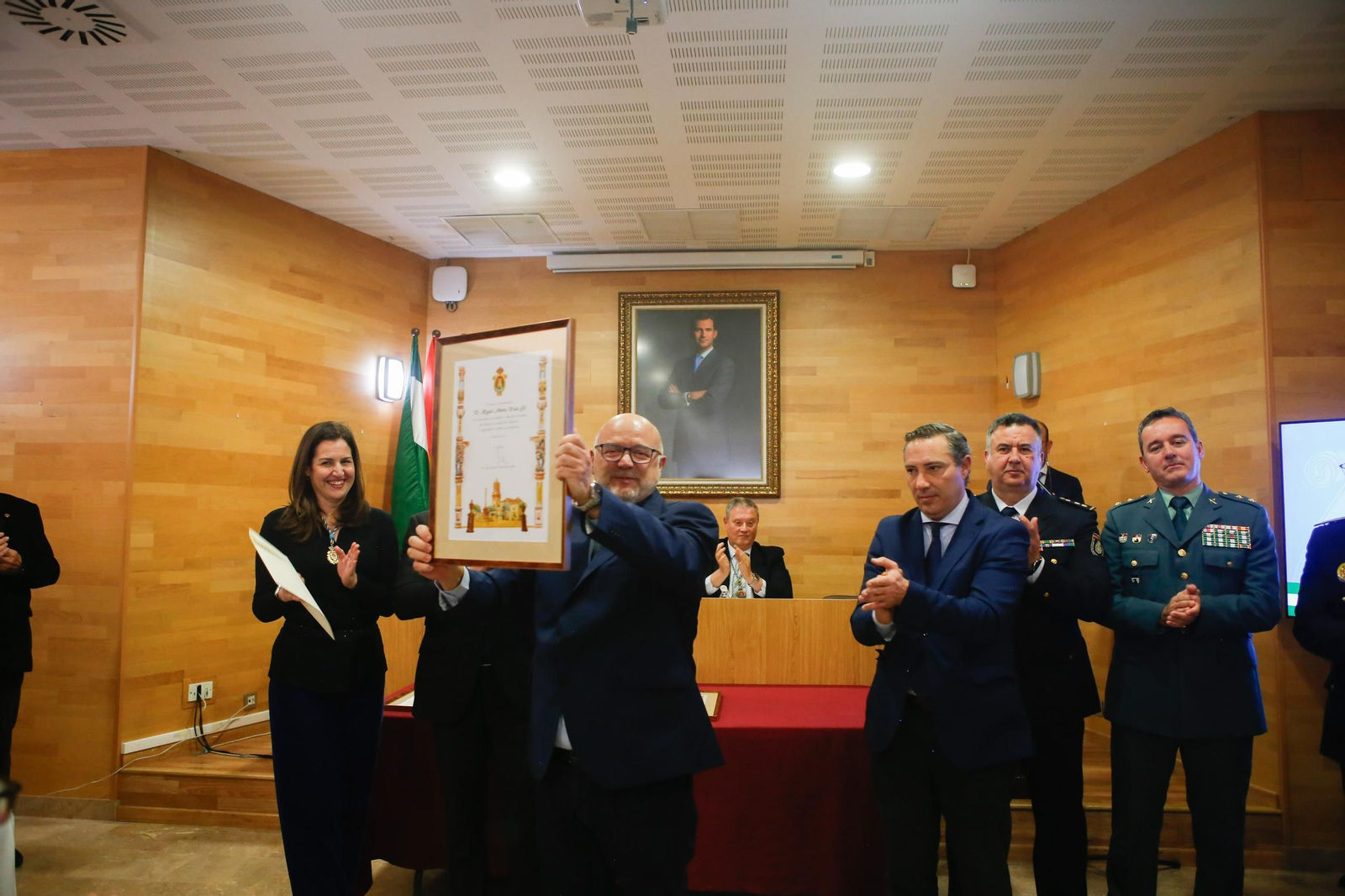 Fotos de la entrega de reconocimientos por el Día de Andalucía en Algeciras