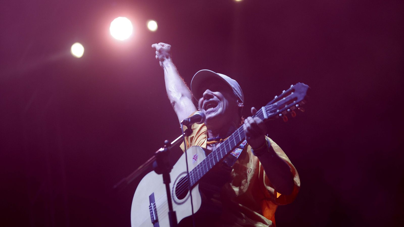 Las fotos del concierto de Manu Chao