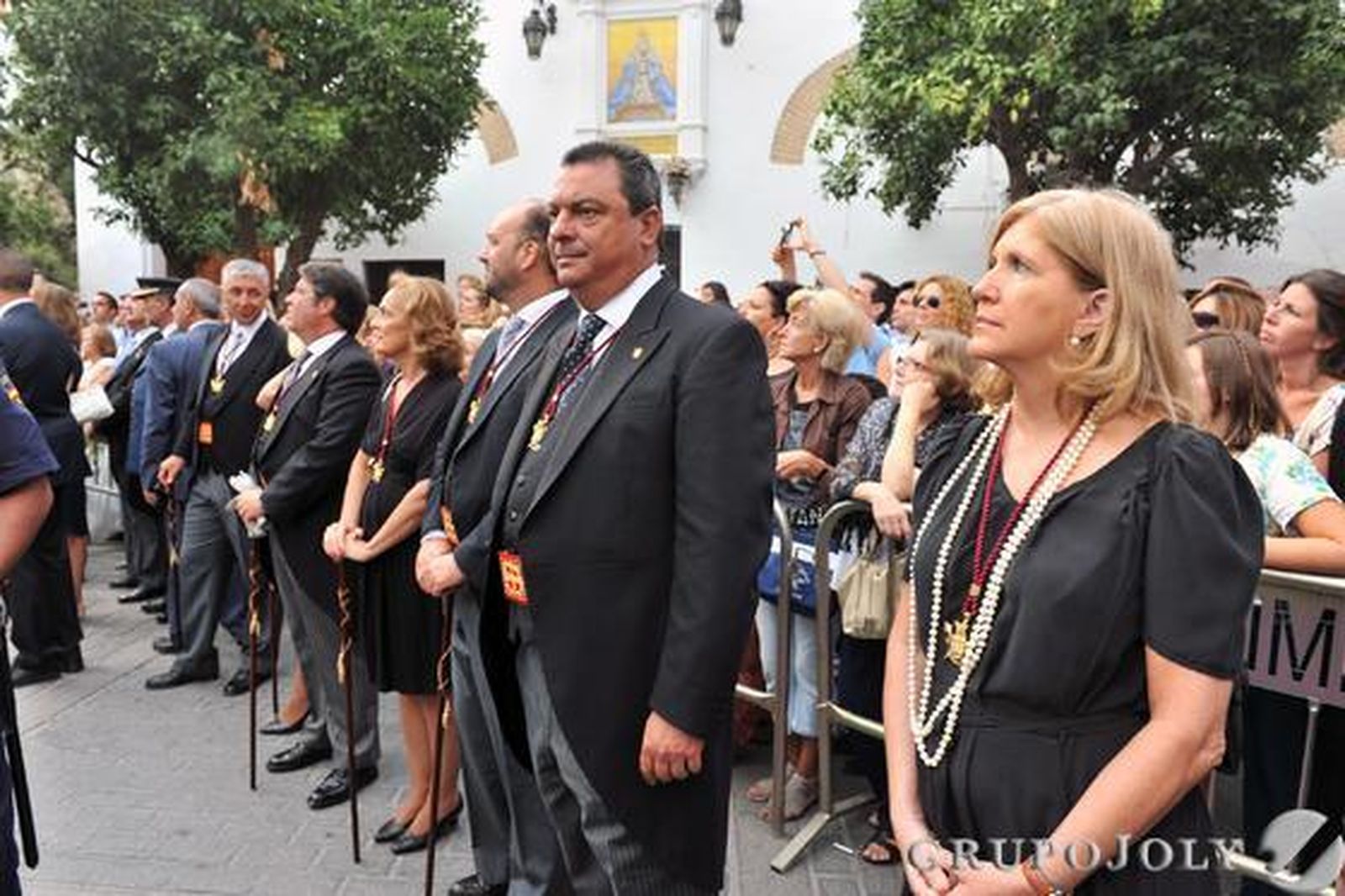 Hermanos de la Virgen de los Reyes. 

Foto: Juan Carlos Vázquez