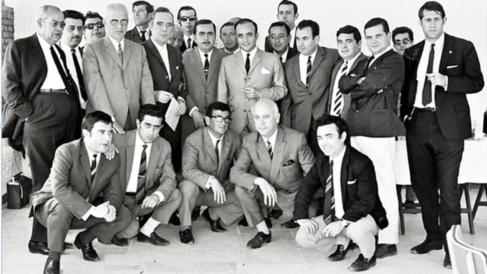 Periodistas y afines, en 1968.
