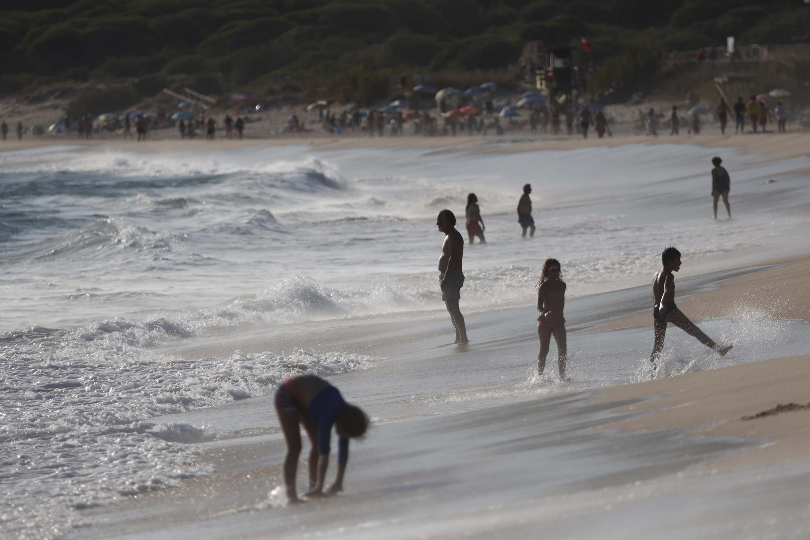 Las fotos del mar de fondo en las playas de Tarifa