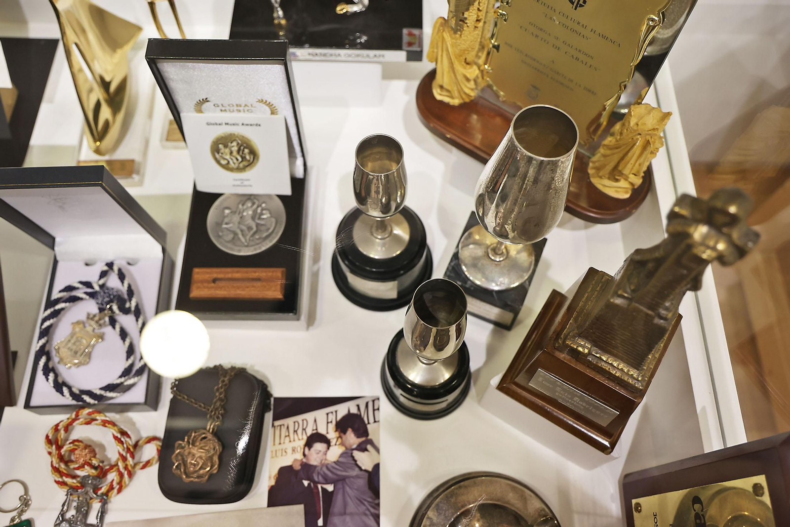 Inauguración de la exposición 'José Luis de la Paz. Una vida, una guitarra'