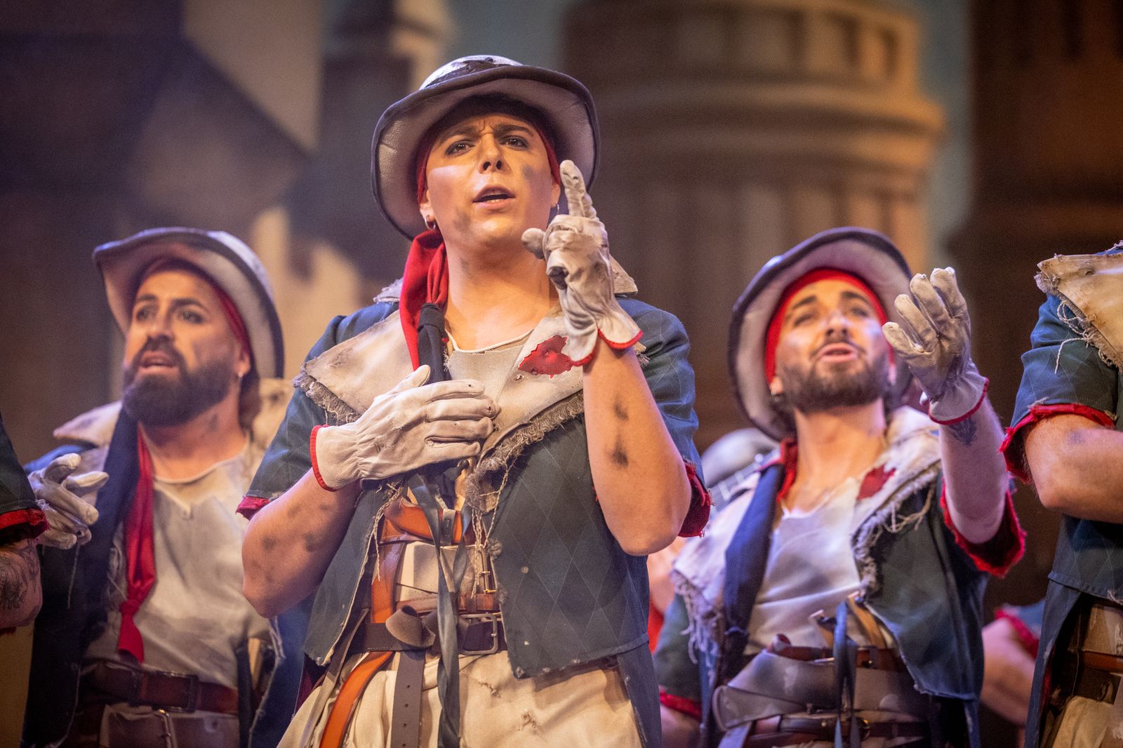 Comparsa Los sacrificaos