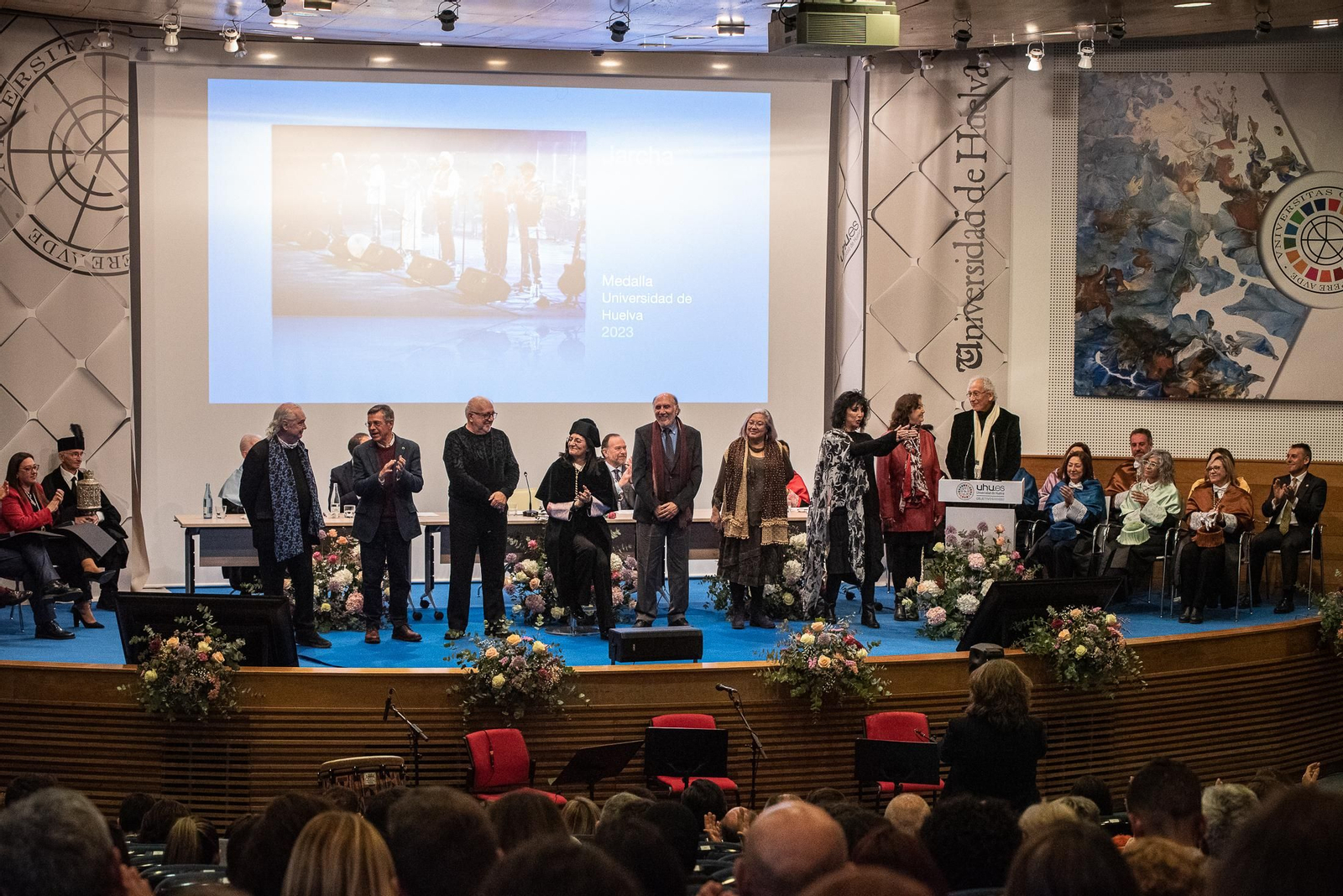 Celebración del Día de la Universidad de Huelva, en imágenes