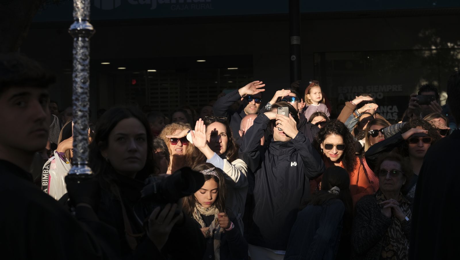 Procesión del Santo Entierro en Almería, en imágenes