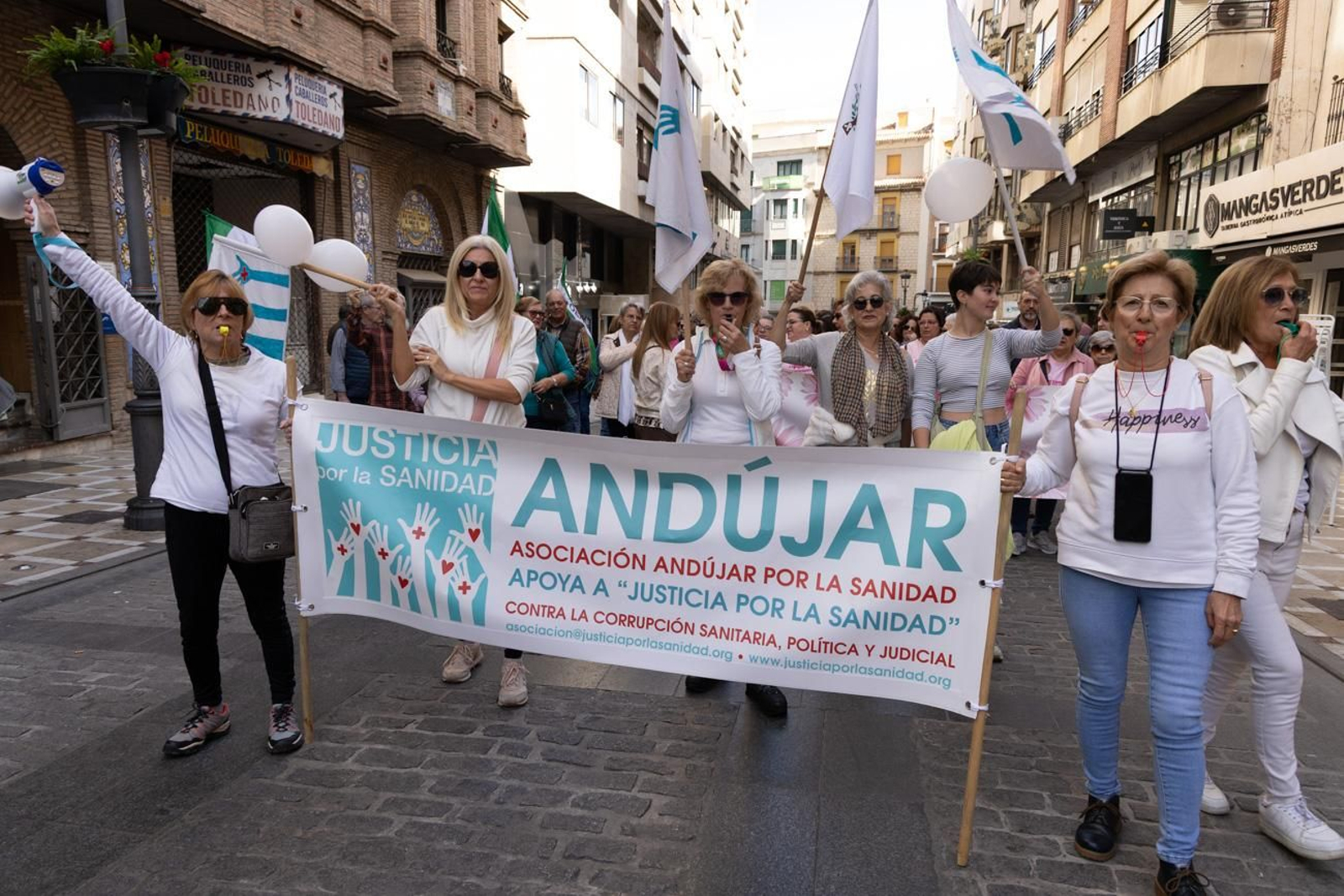 Manifestación "Sanidad cien por cien pública"