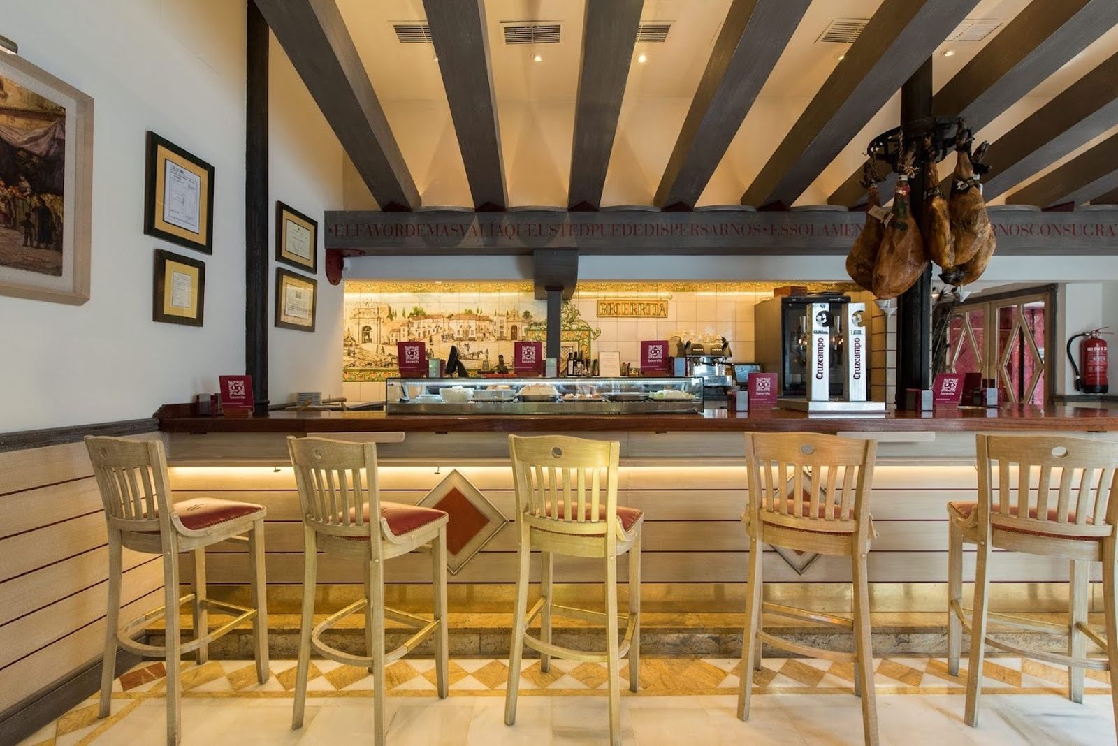 Restaurante Becerrita, auténtica cocina andaluza y sevillana