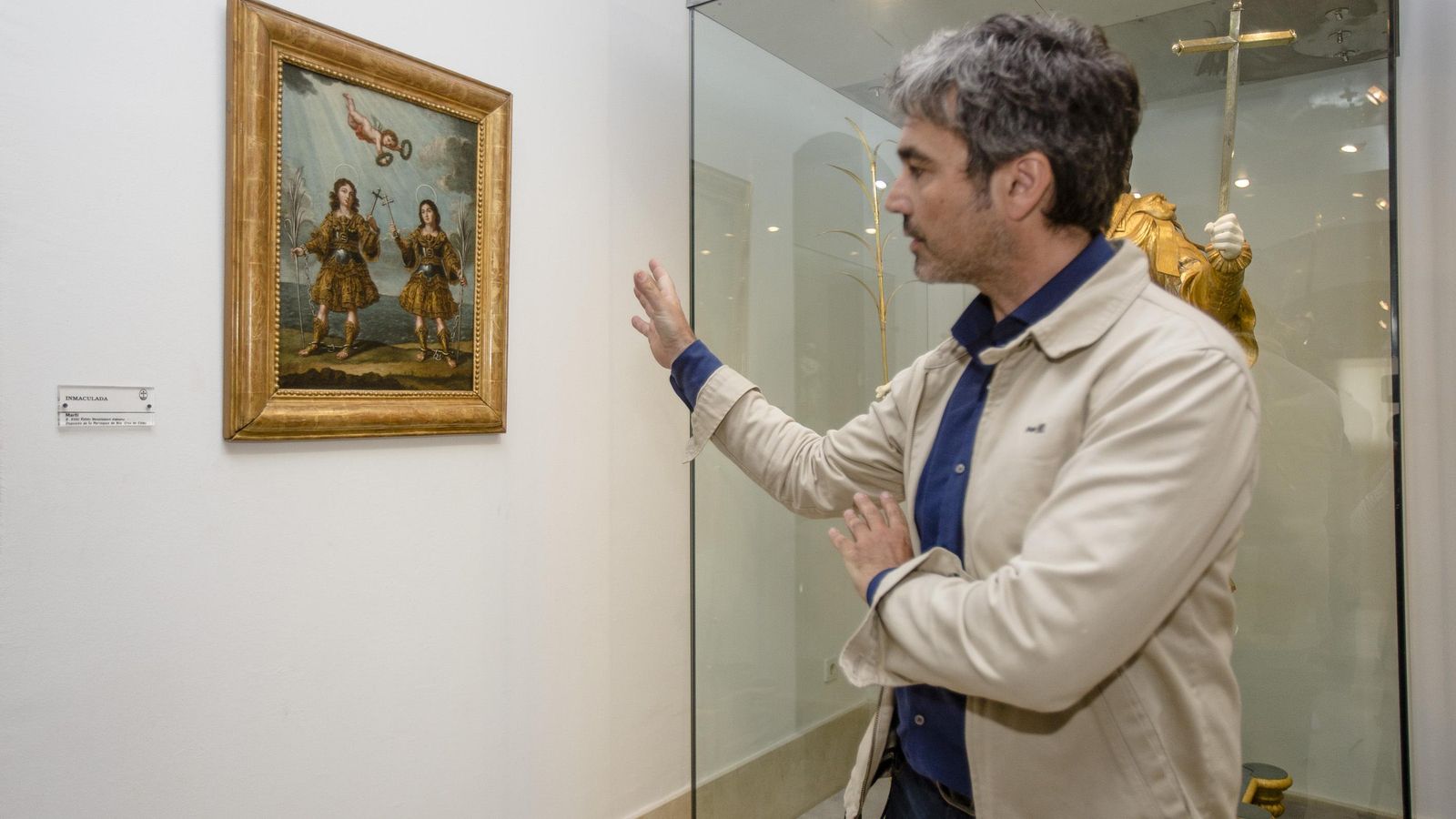 Cuadro de los Patronos de Riedmayer