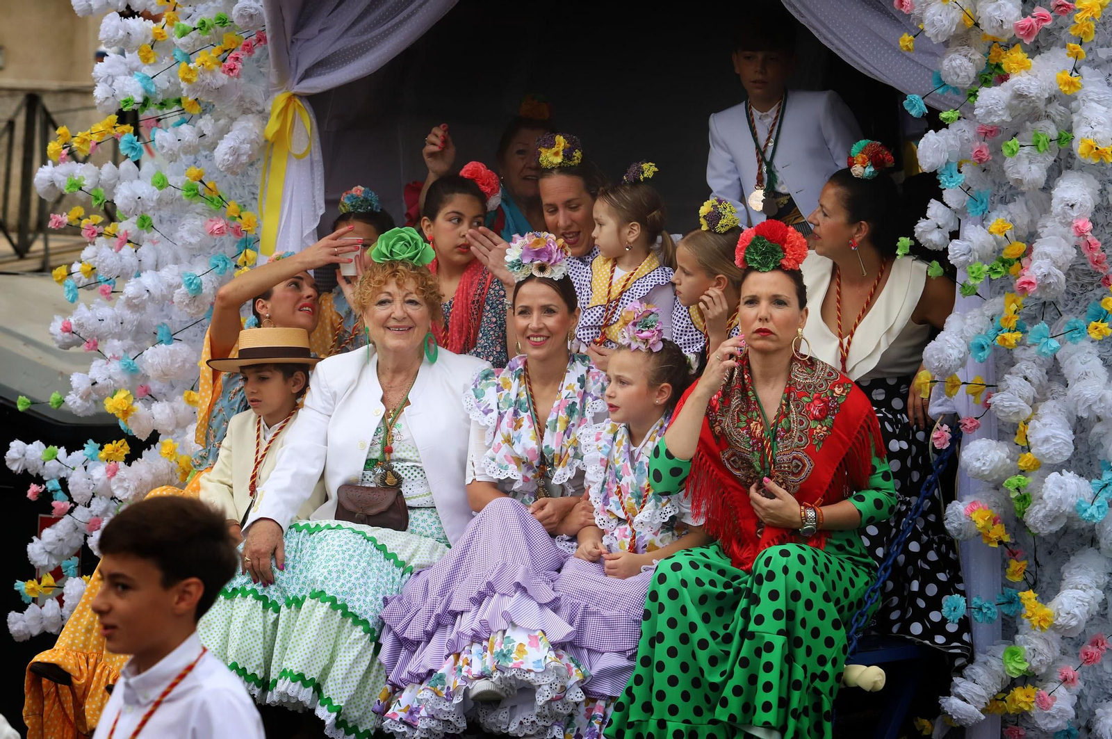 Imágenes de la salida de Emigrantes