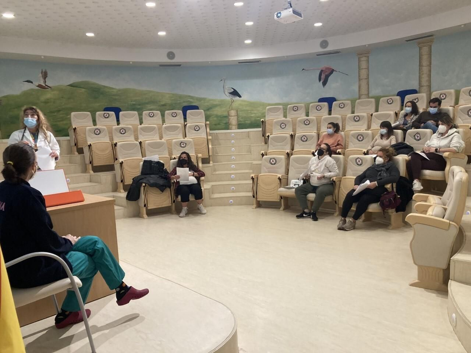 Imagen de uno de los foros celebrados en el hospital de Jerez