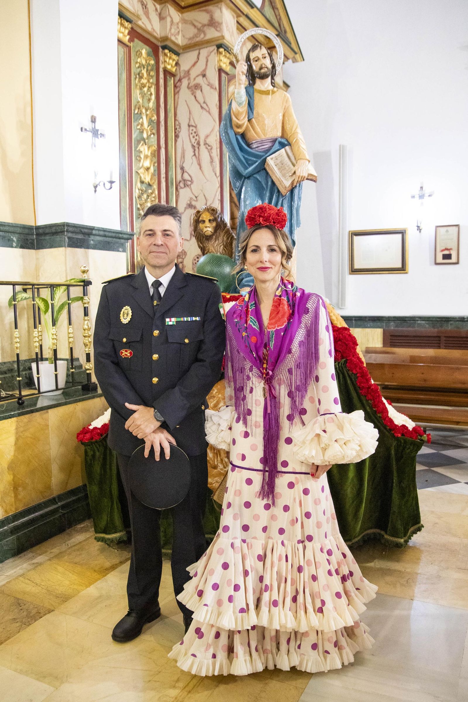 Las imágnes de la misa y procesión en honor a San Marcos en El Ejido