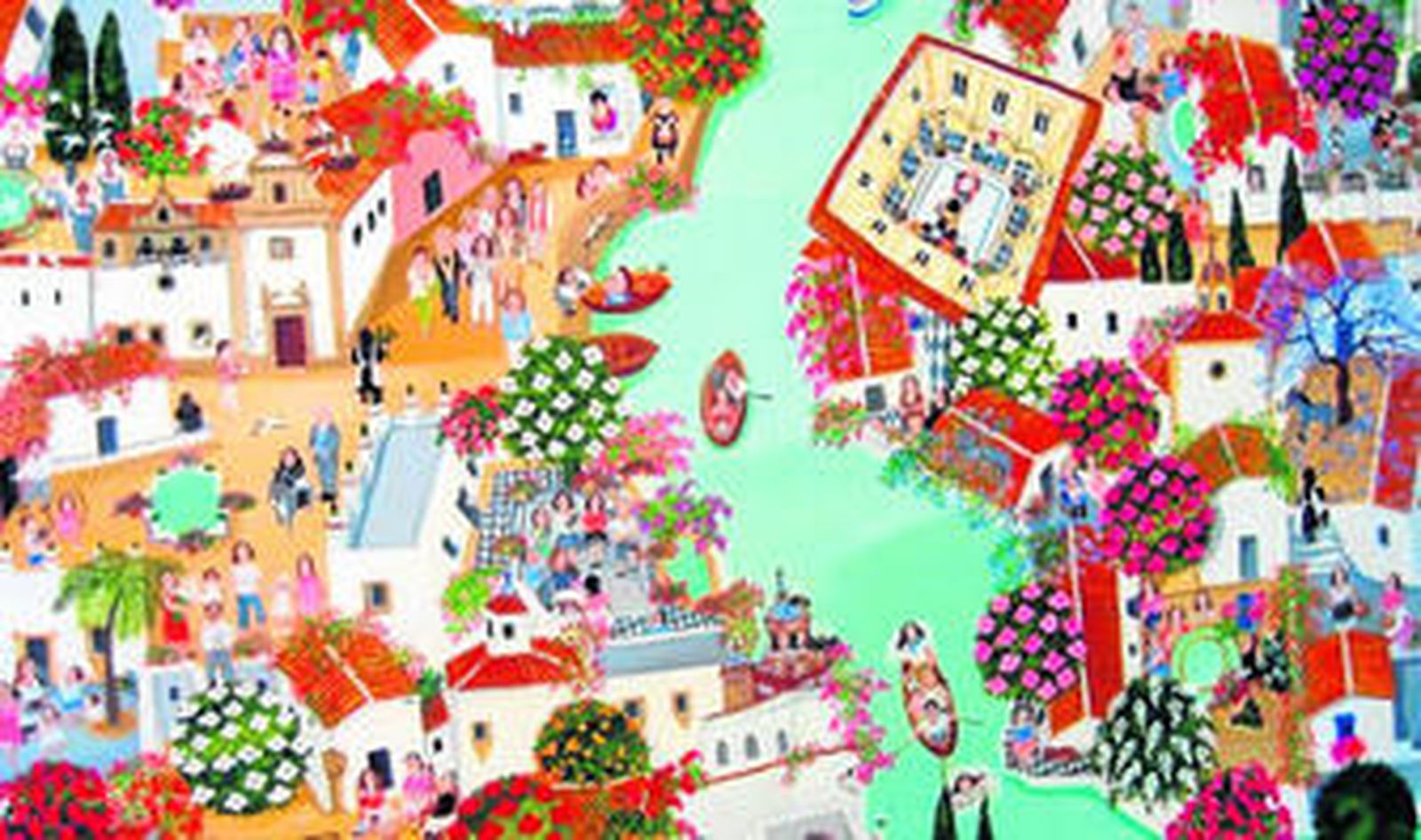 Obra 'Las chicas del hoyo'.