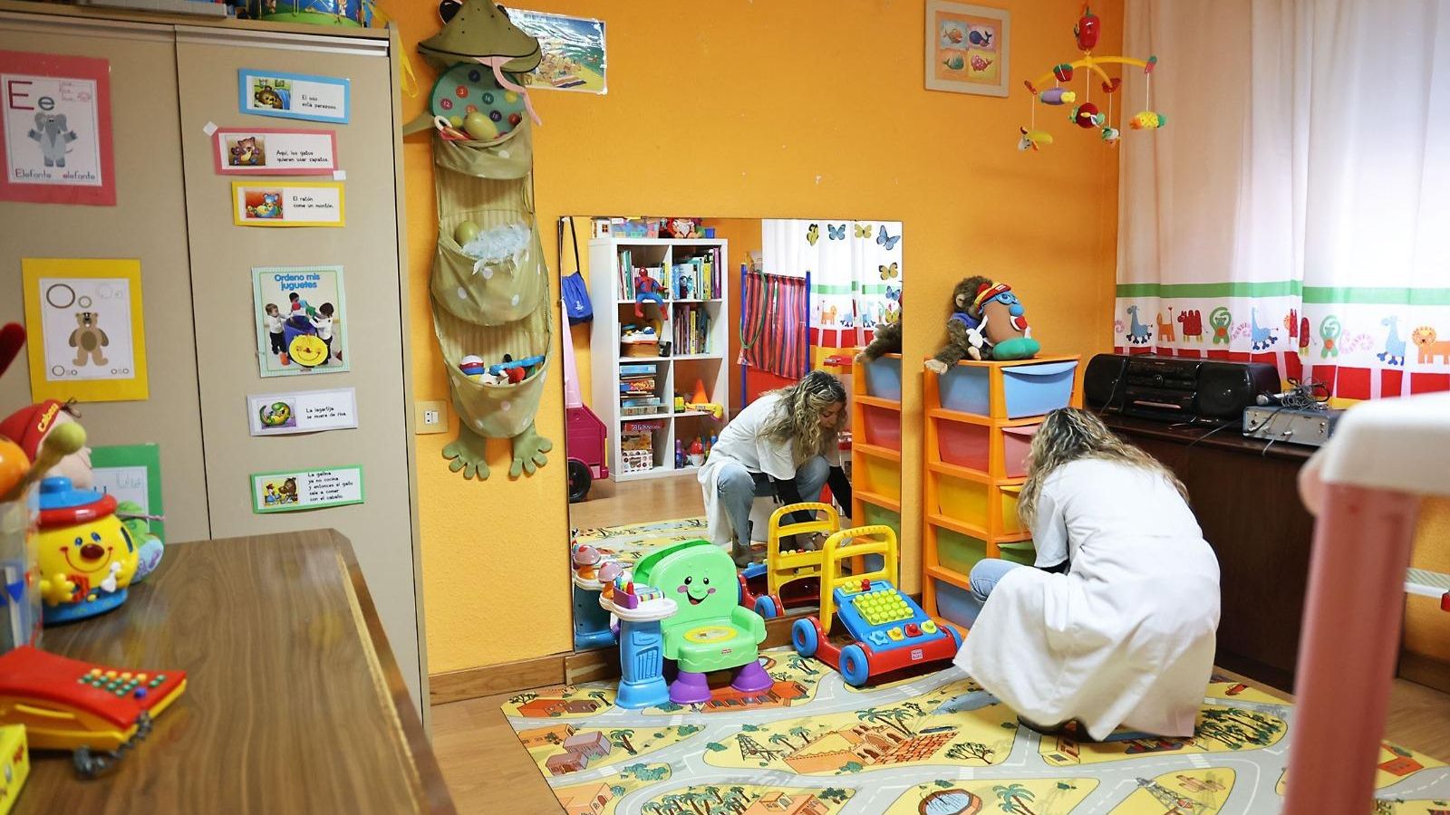 Trabajadora de Asprodesordos en Huelva.