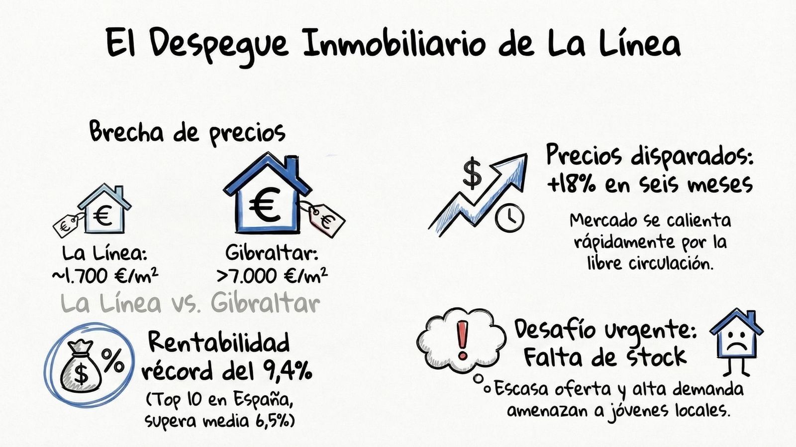 ¿Cómo afectará la desaparición de la Verja con Gibraltar al mercado inmobiliario de La Línea?