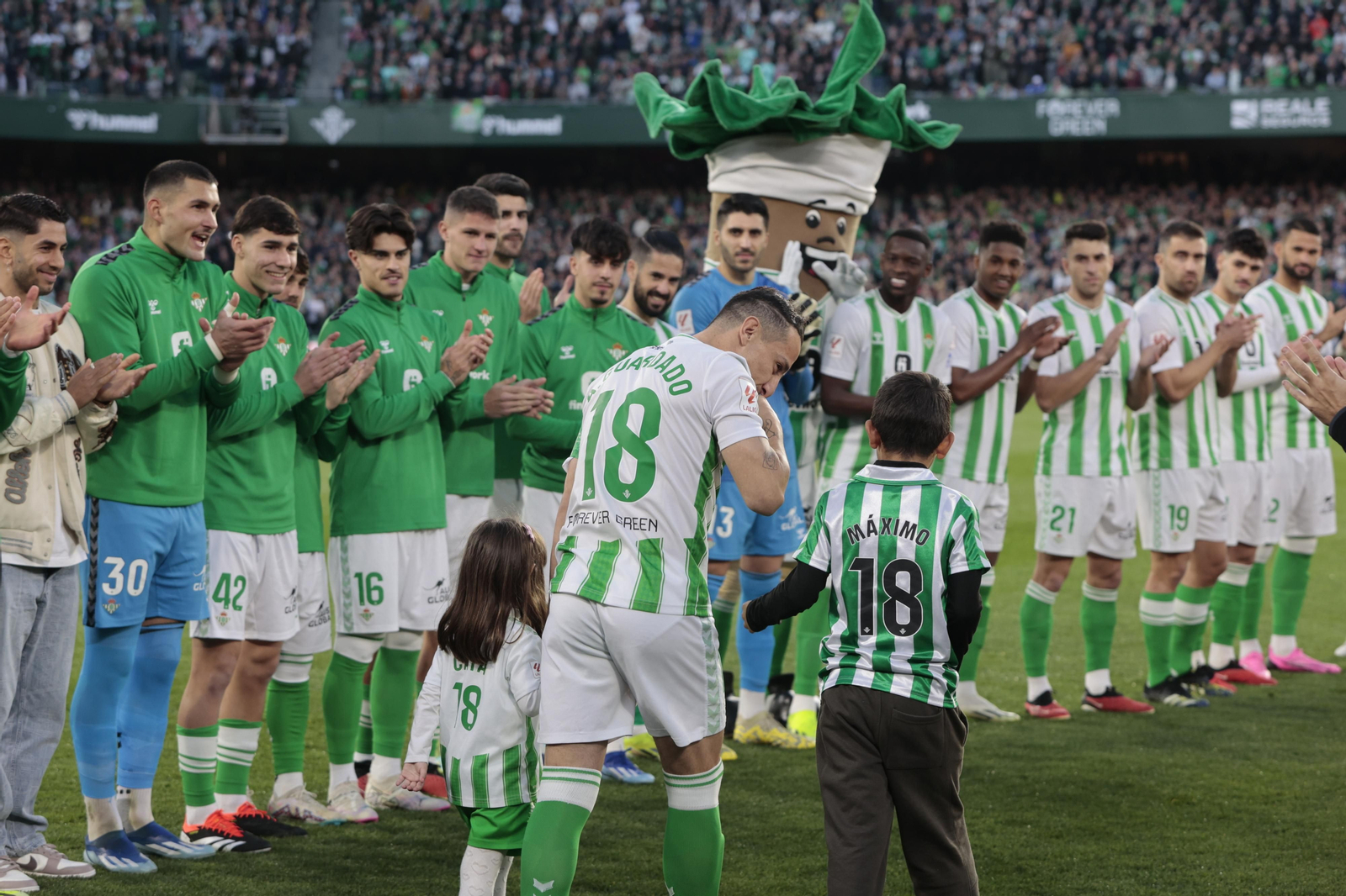 Las imágenes del Betis - Barcelona