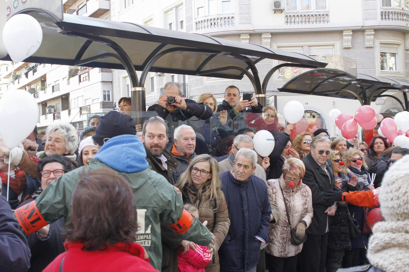 La marea blanca, en Granada