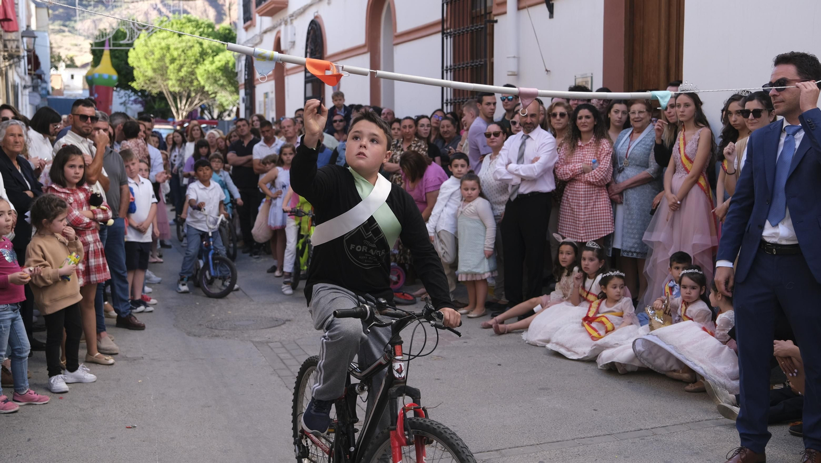 Imágenes de las carreras de cintas en las Fiestas de Canjáyar