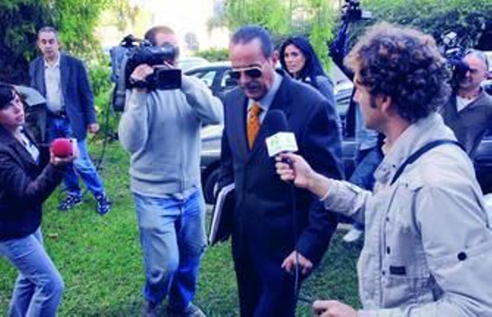 Julián Muñoz, antes de una comparecencia judicial en Marbella.