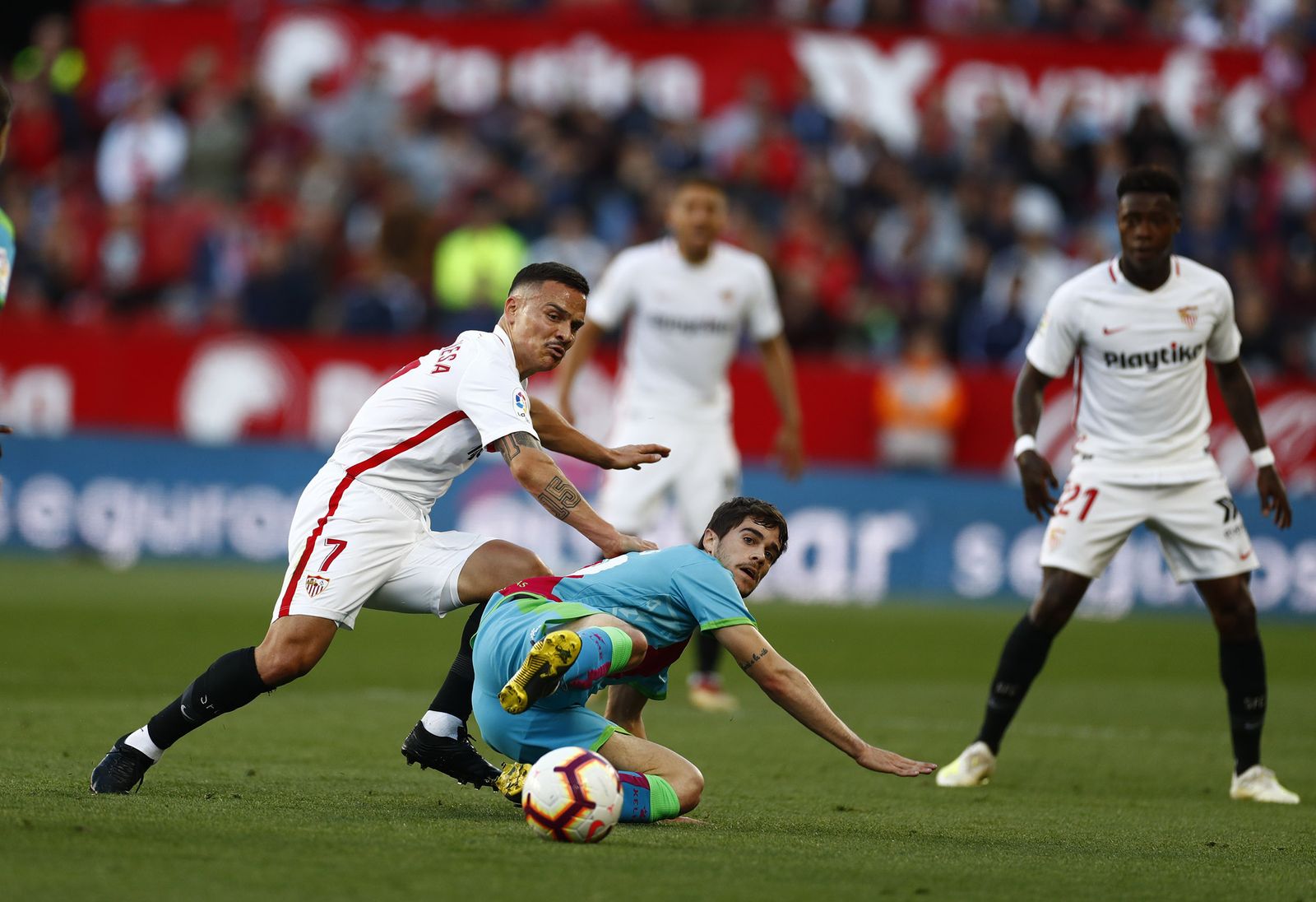 Todas las fotos del Sevilla-Rayo Vallecano