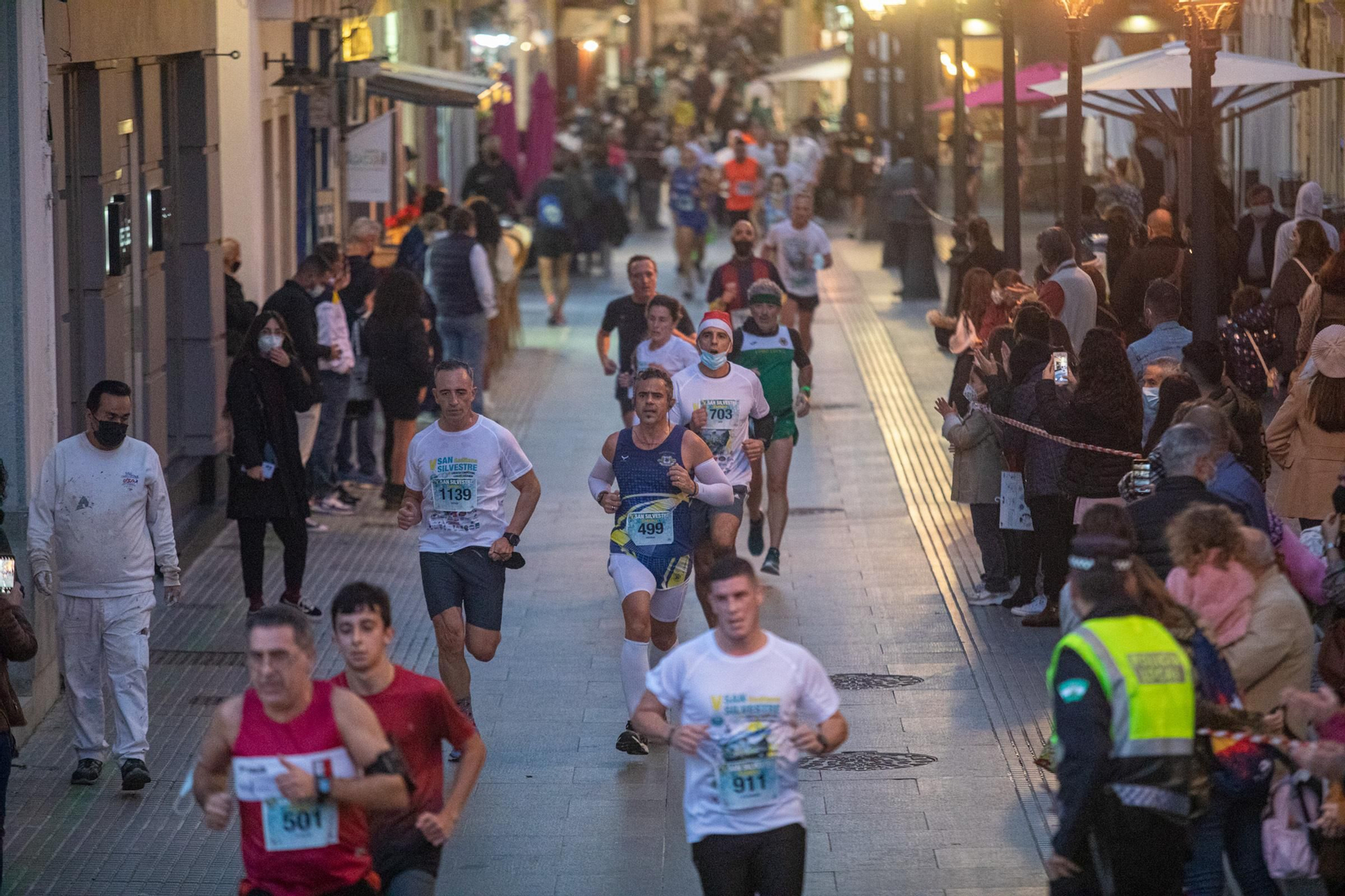 La V San Silvestre gaditana, en imágenes
