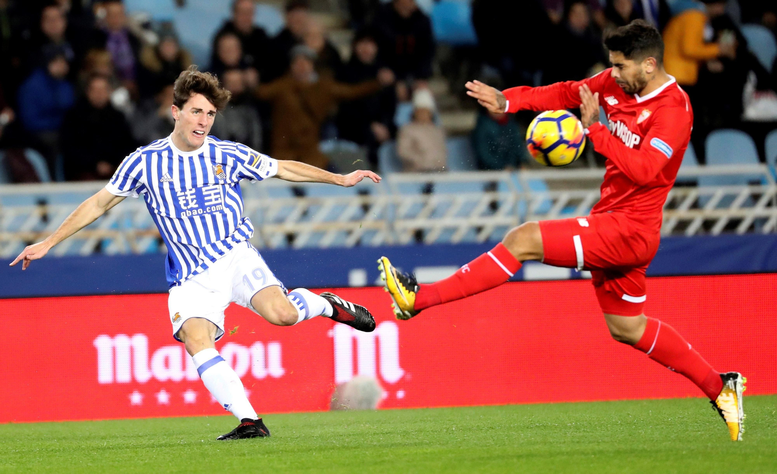 Las imágenes del Real Sociedad-Sevilla