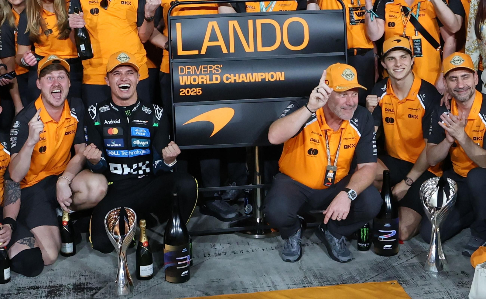 Las fotos del título mundial de Lando Norris en la Fórmula 1