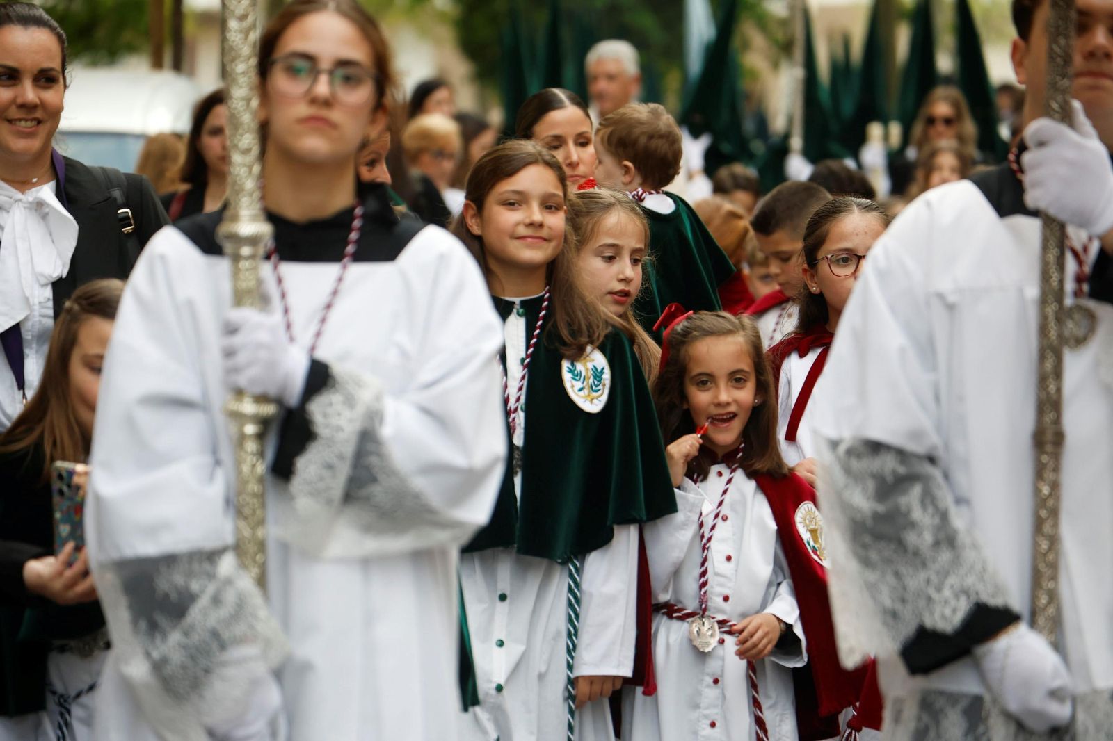 La procesión de la Sagrada Cena en este Jueves Santo de Córdoba, en imágenes