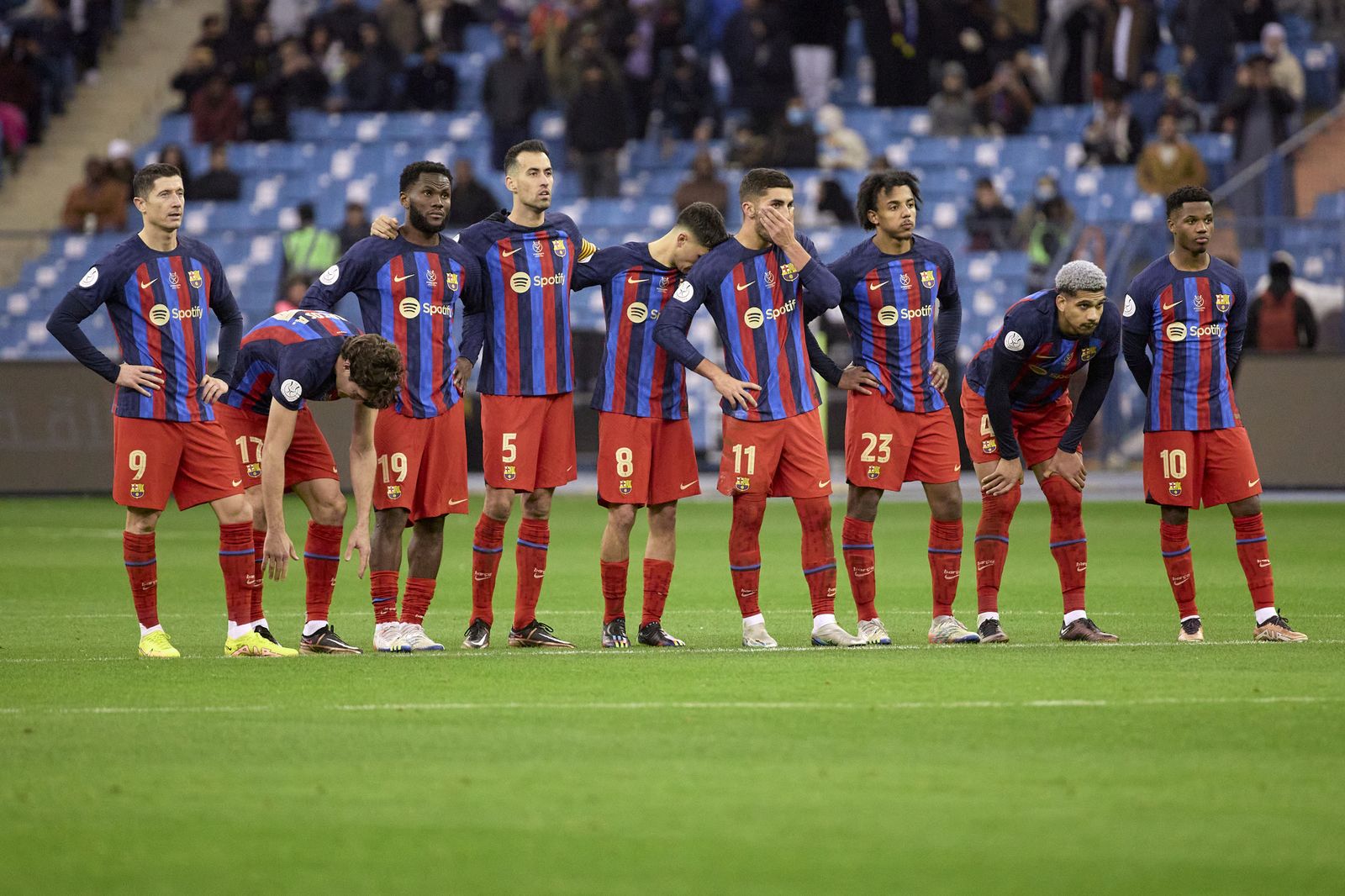 Las fotos de la prórroga y los penaltis del Betis - Barcelona