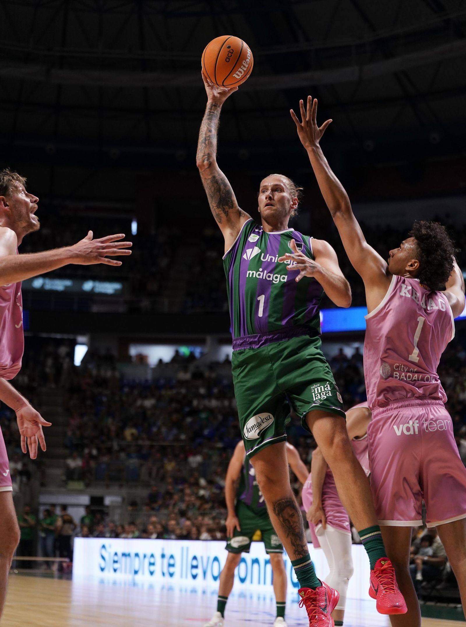 El Unicaja-Joventut, en fotos