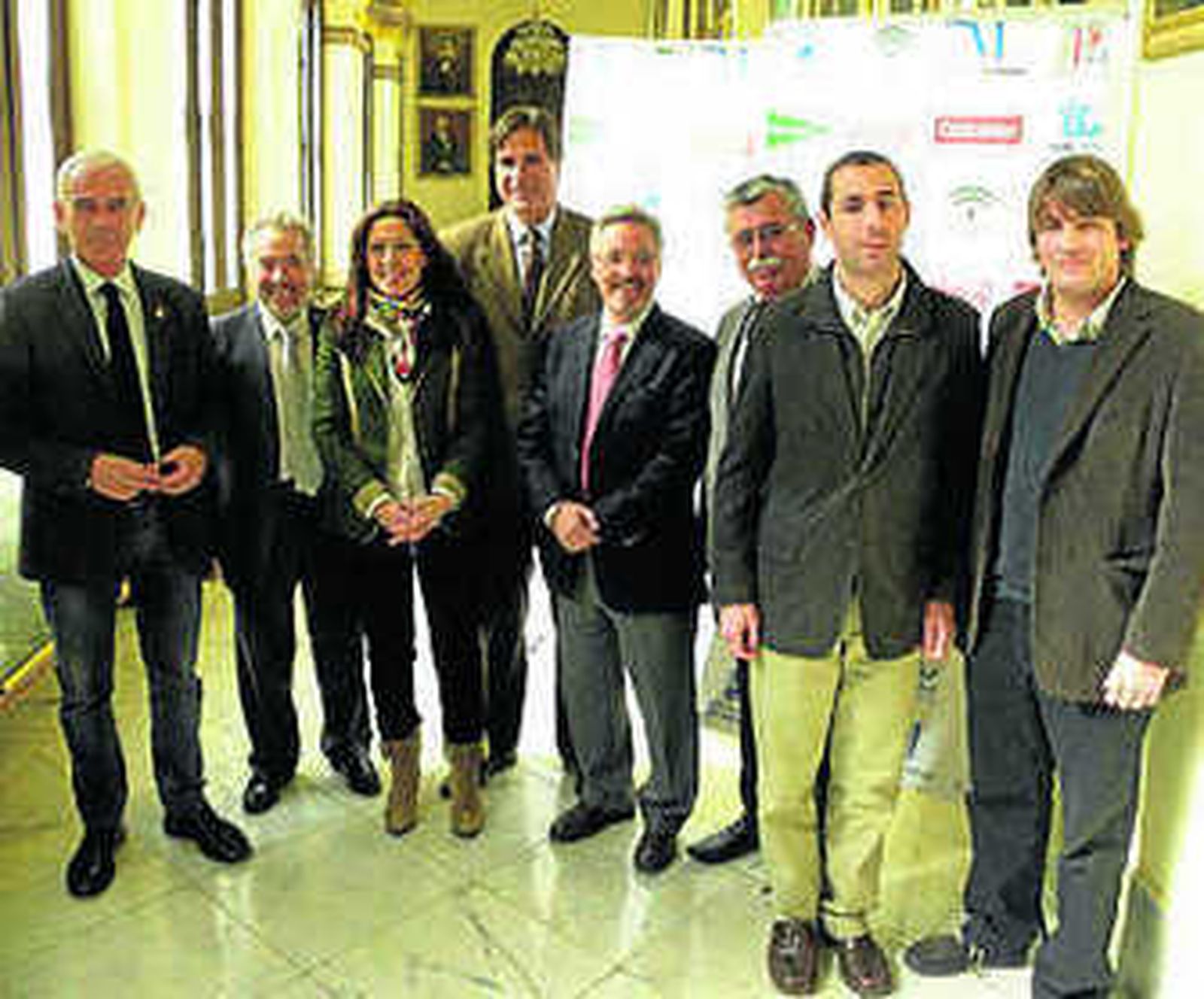 Caneda, tras la presentación.