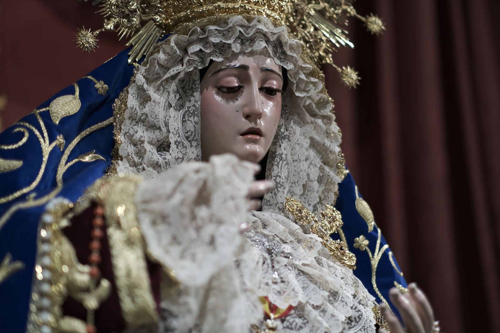 Las imágenes de la veneración a la Virgen del Rosario de Montesión