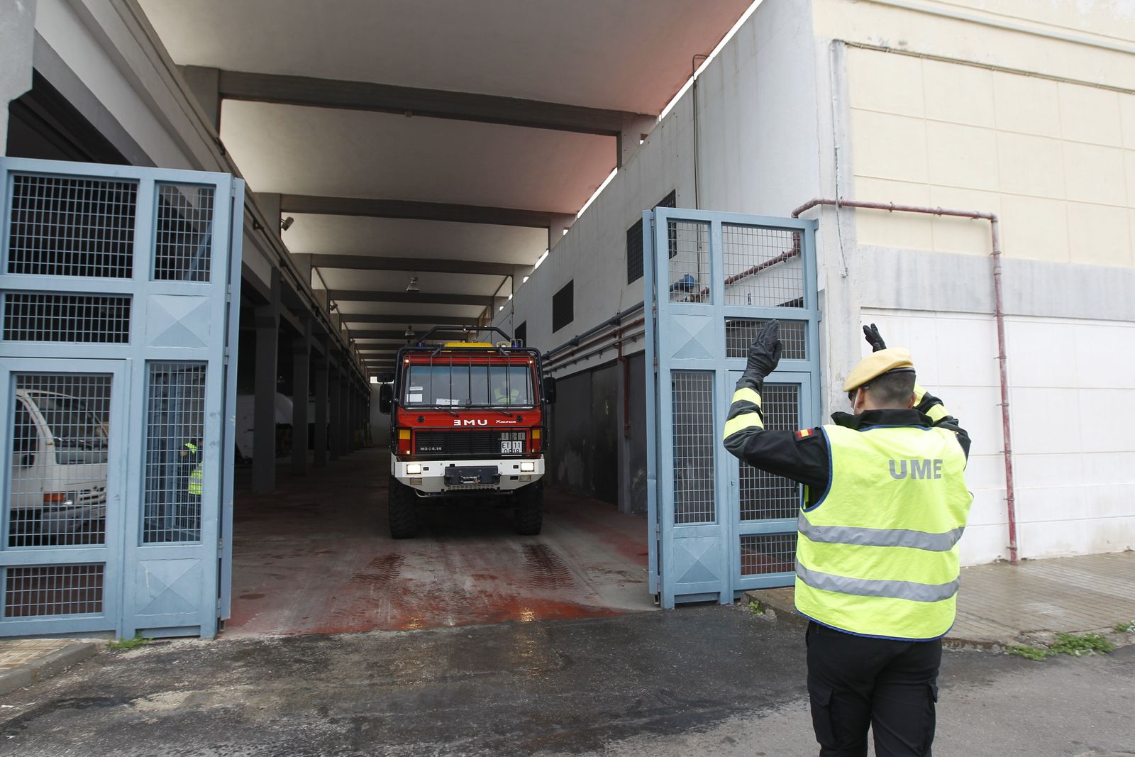 Fotogalería Coronavirus. Actuación UME en Almería.